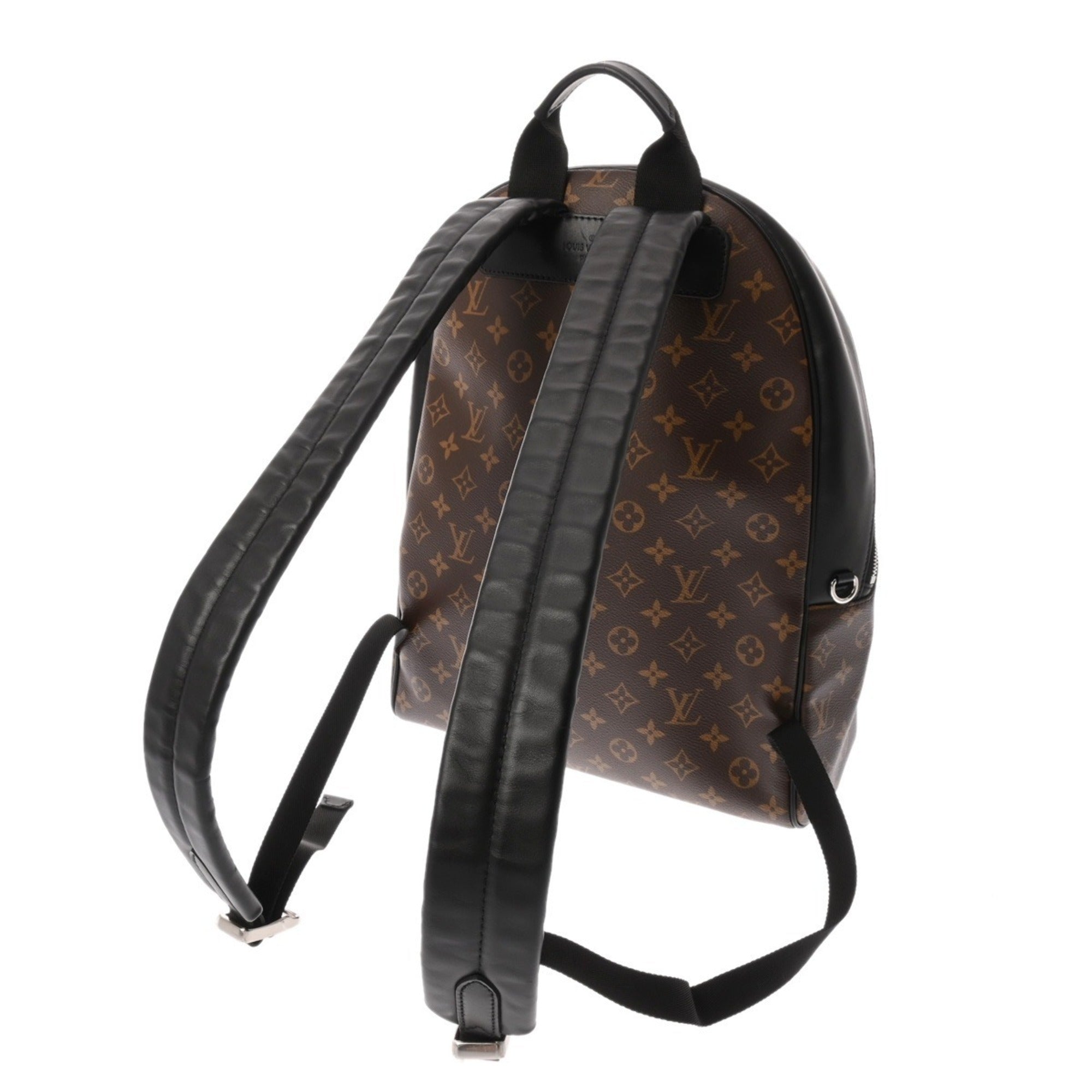 Louis Vuitton Black Brown Monogram Backpack (Pre-Owned)