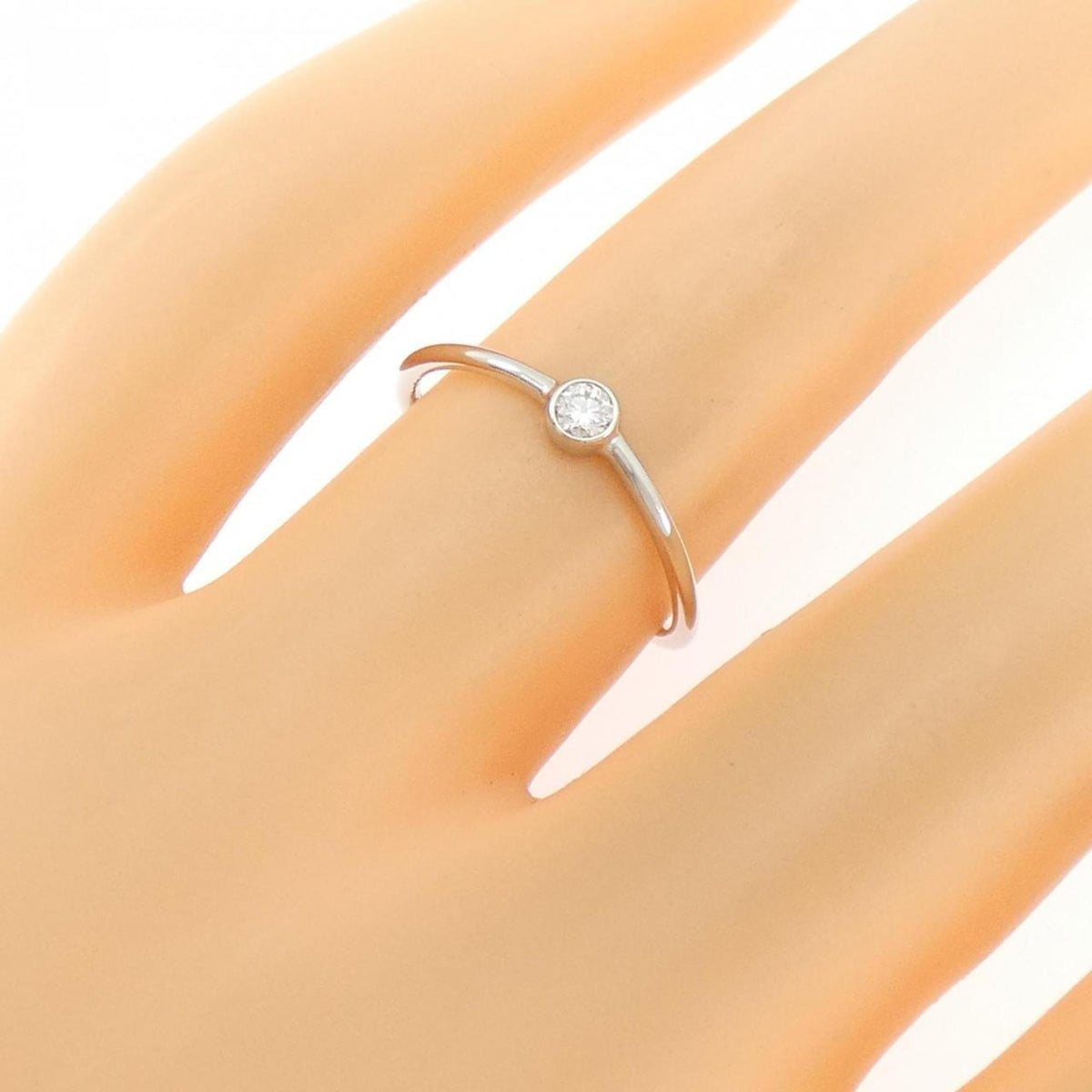 Tiffany Platinum 950 Band Ring (Pre-Owned)