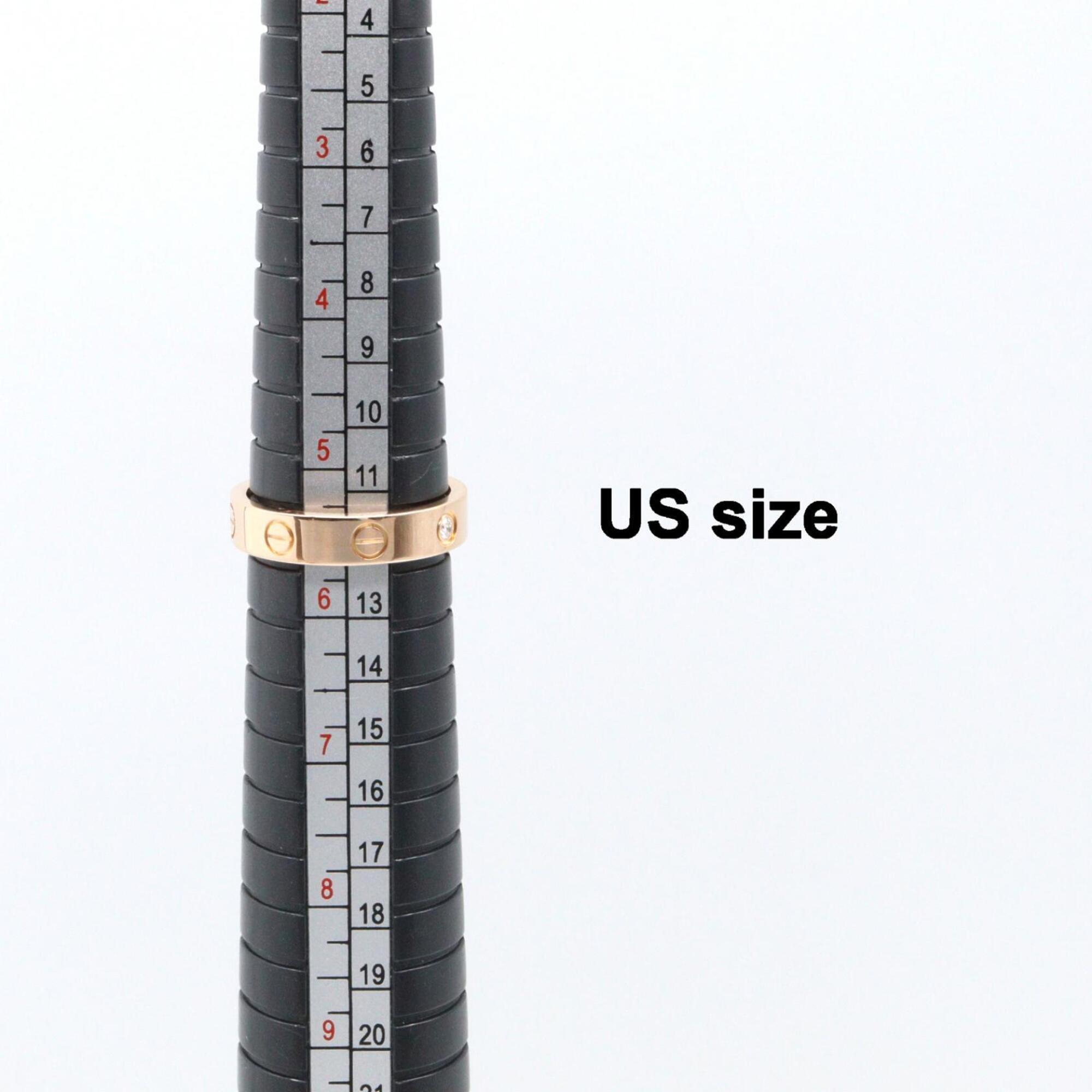 Cartier Gold Clear Pink Gold (18K) Band Ring (Pre-Owned)