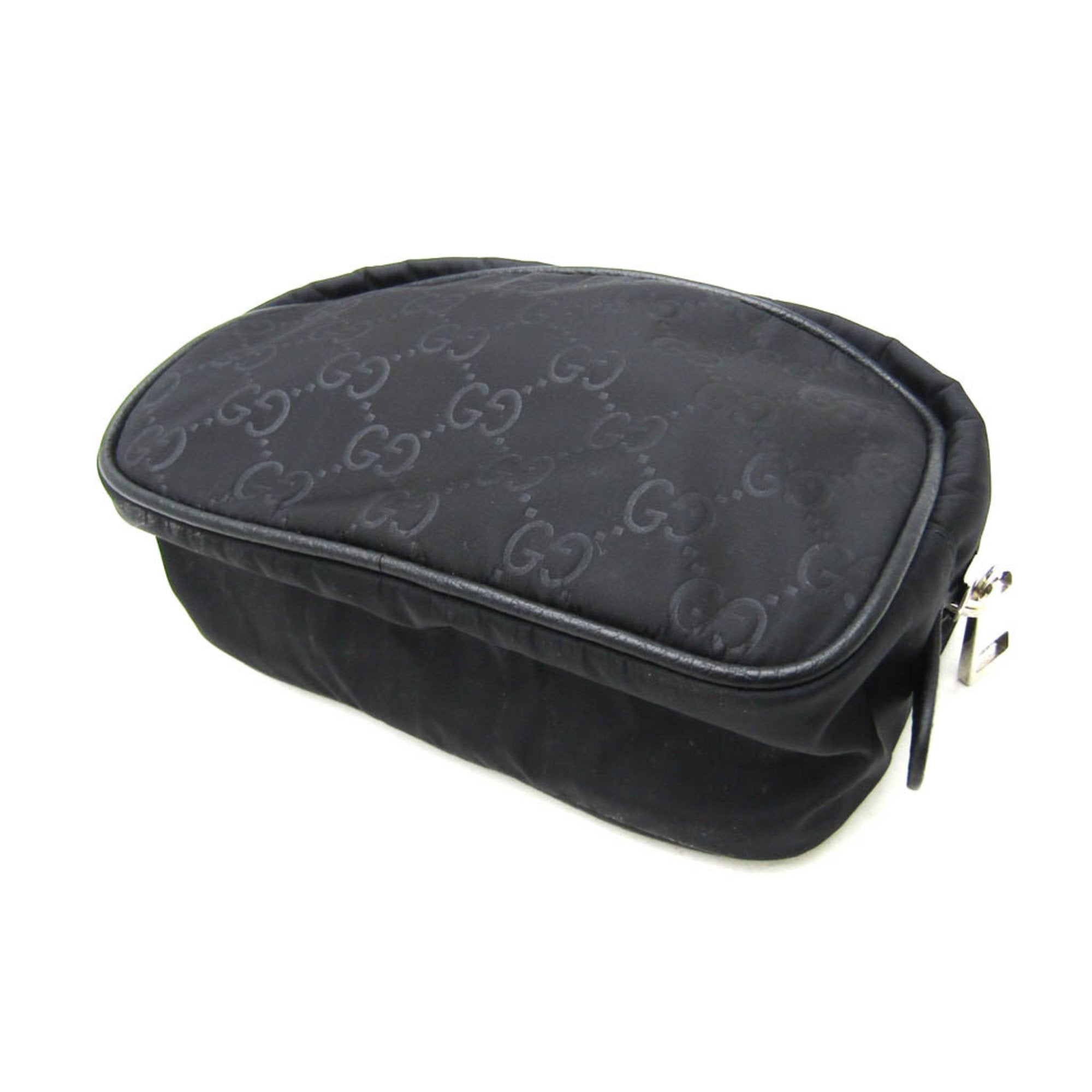 Gucci Black Nylon Pouch (Pre-Owned)