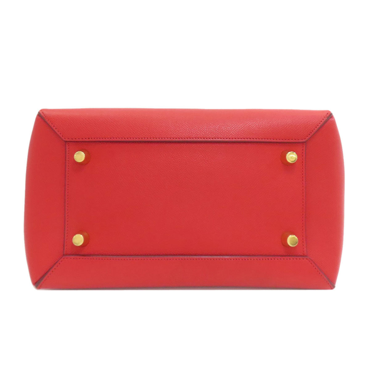 Celine Red Color Leather Handbag (Pre-Owned)