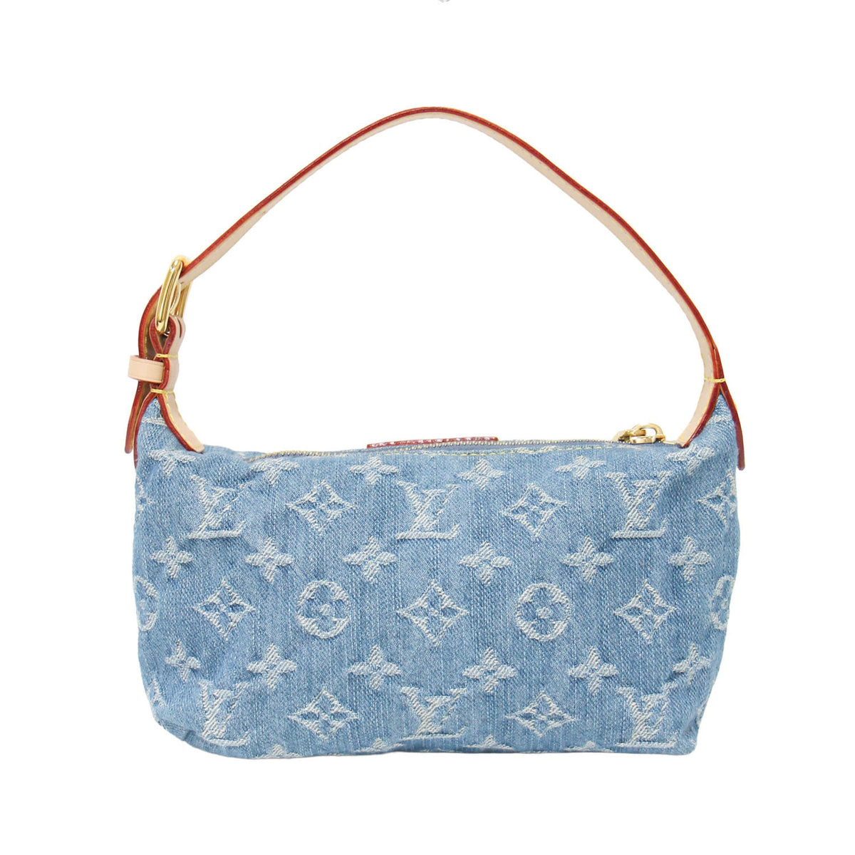 Louis Vuitton Blue Handbag Pochette (Pre-Owned)
