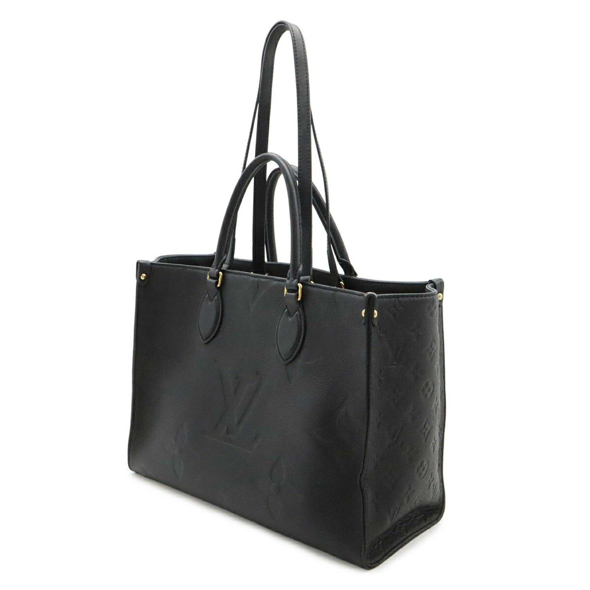 Louis Vuitton Black Noir Monogram Empreinte Handbag Tote Bag (Pre-Owned)
