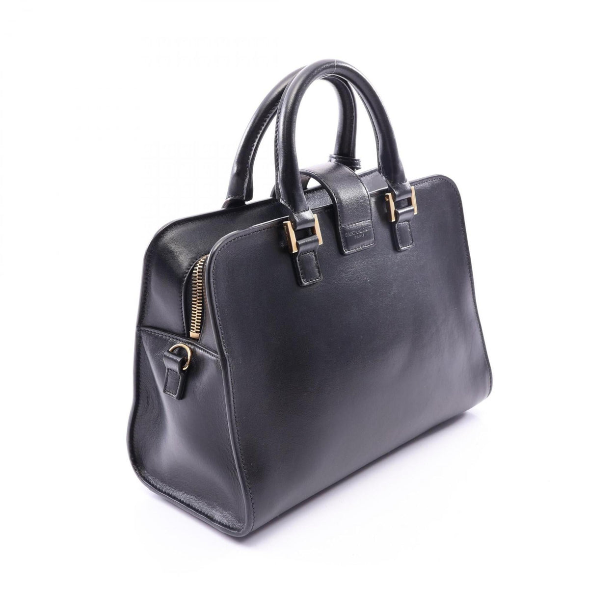 Yves Saint Laurent Black Leather Handbag (Pre-Owned)