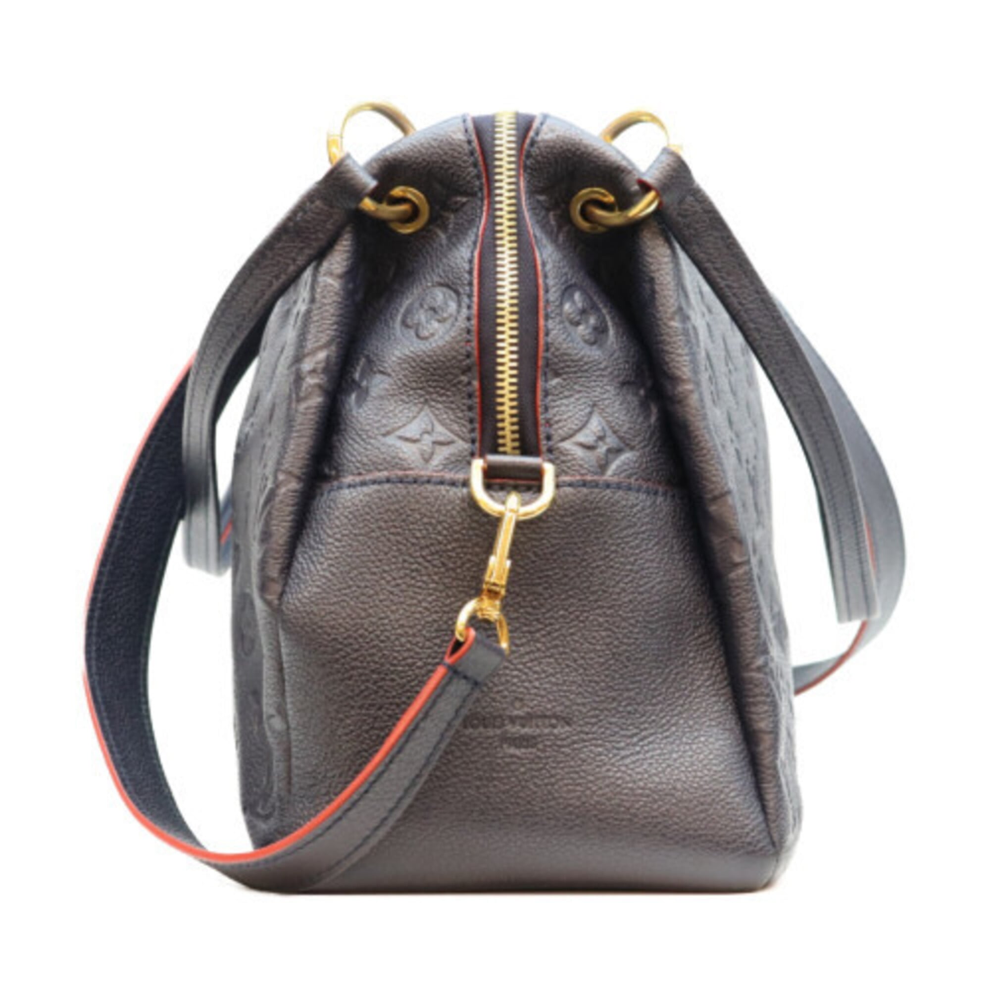 Louis Vuitton Navy Monogram Empreinte Shoulder Bag (Pre-Owned)