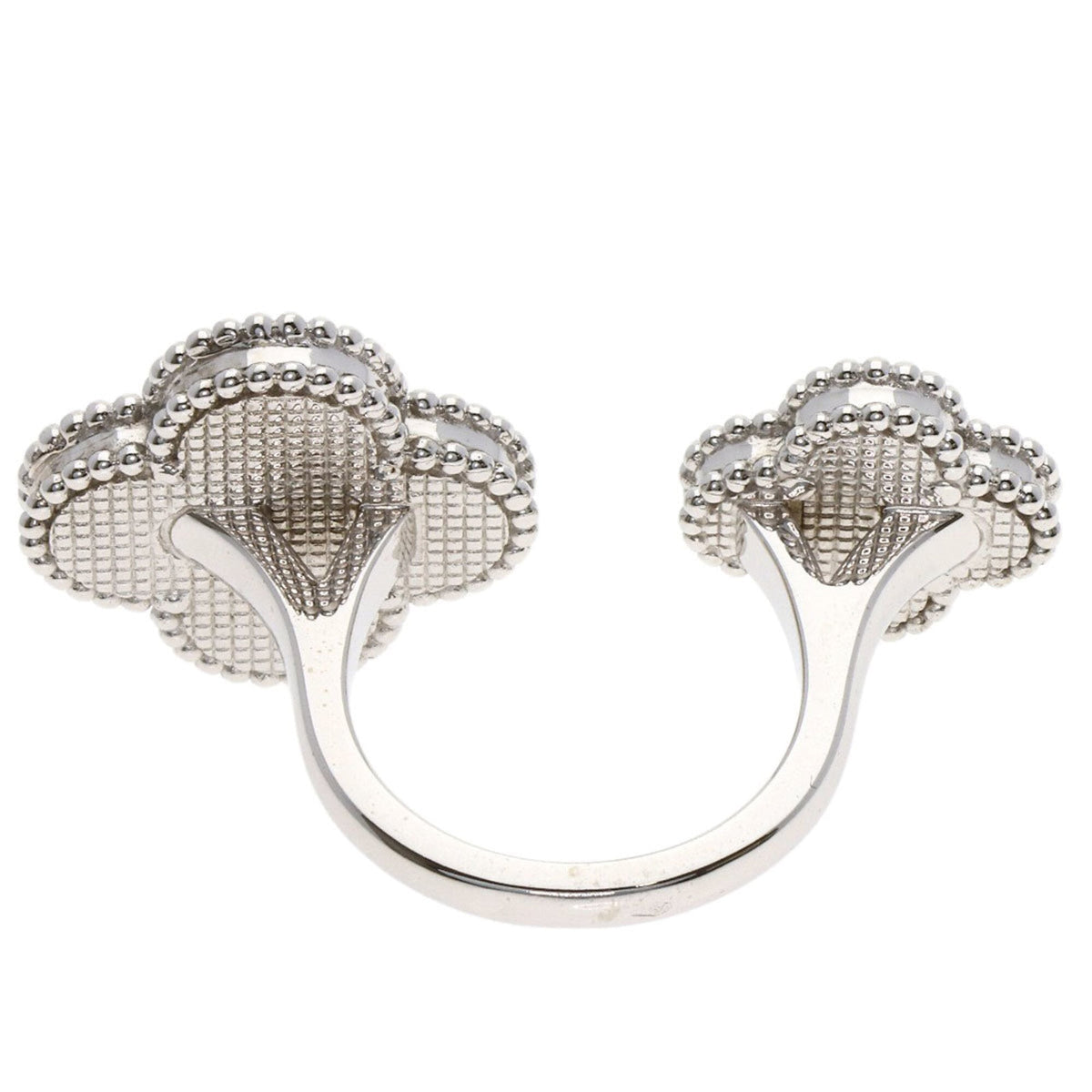 Van Cleef & Arpels White Gold White Gold (18K) Band Ring (Pre-Owned)
