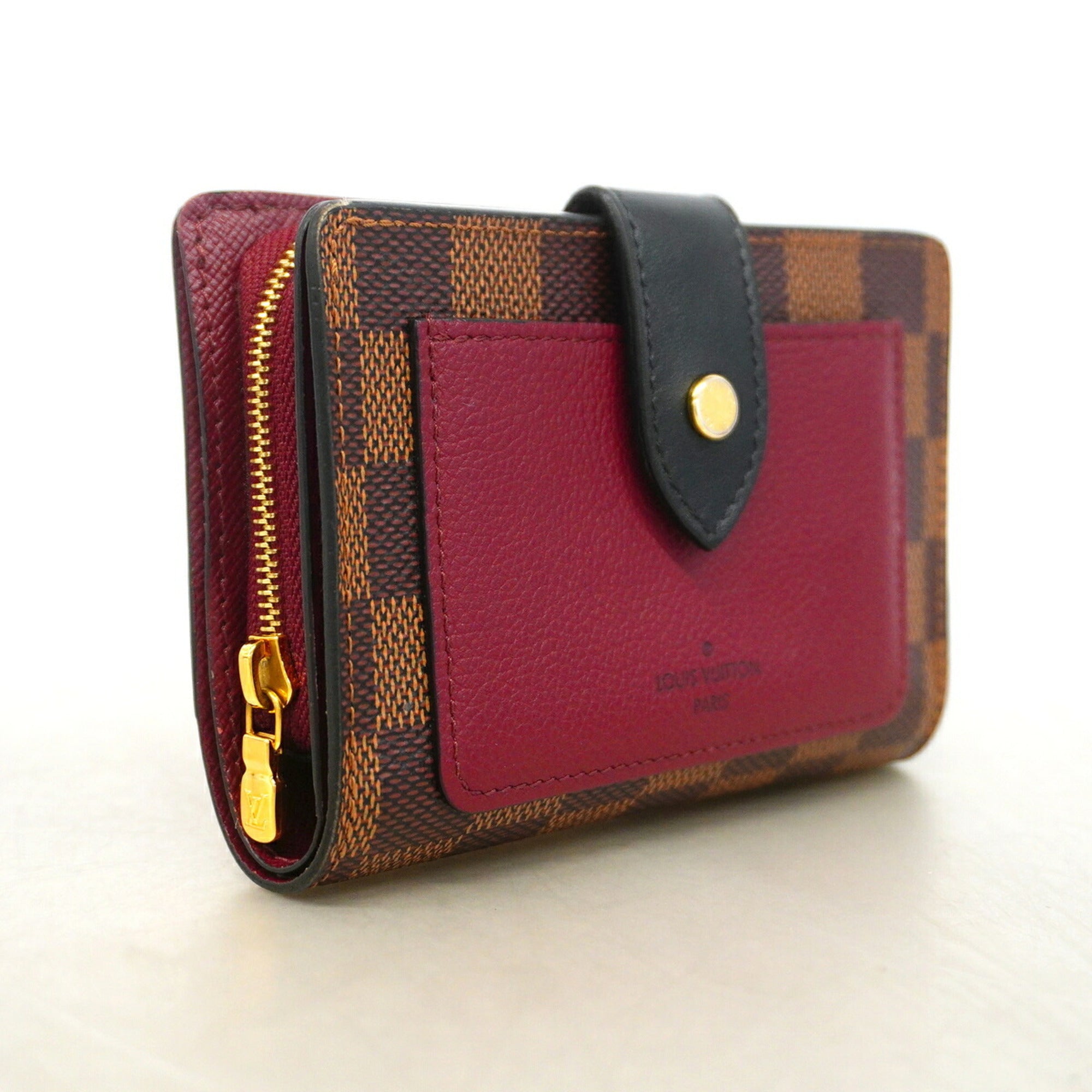 Louis Vuitton Bordeaux Ebene Wallet (Bi-Fold) (Pre-Owned)