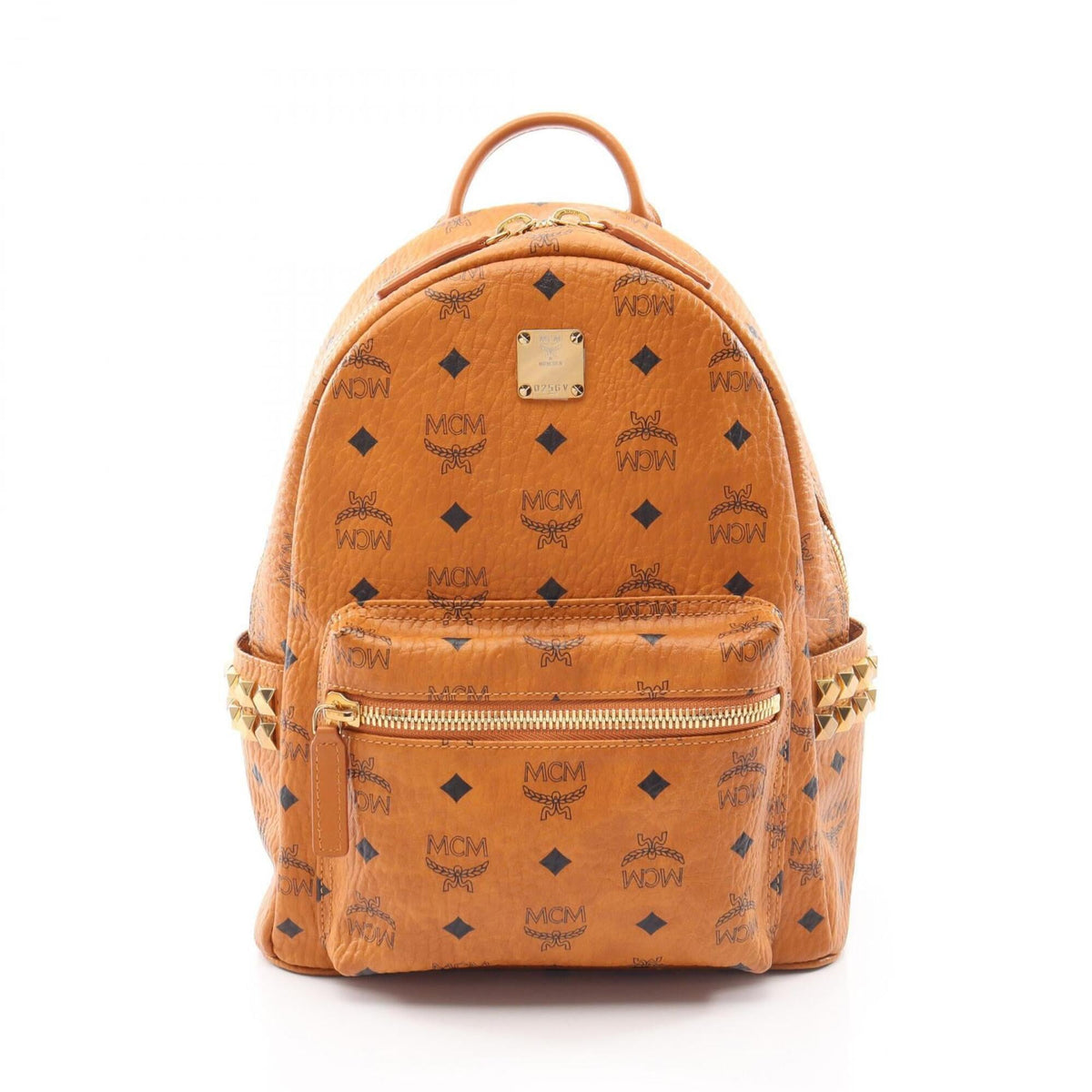 Mcm Brown Leather Backpack (Pre-Owned)