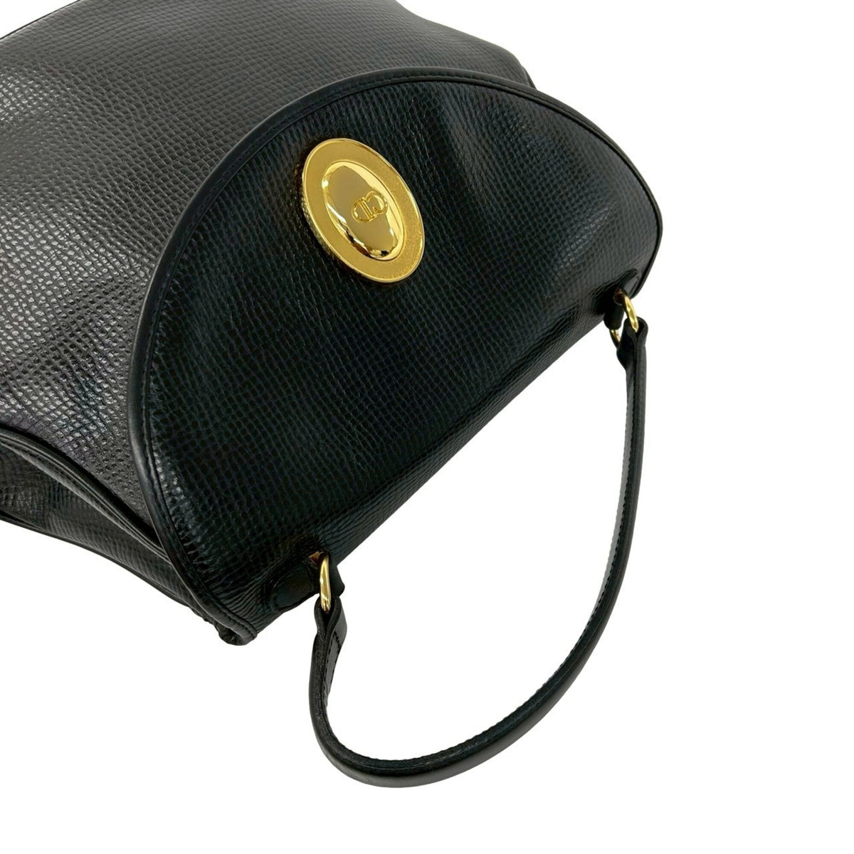 Christian Dior Black Leather Handbag (Pre-Owned)
