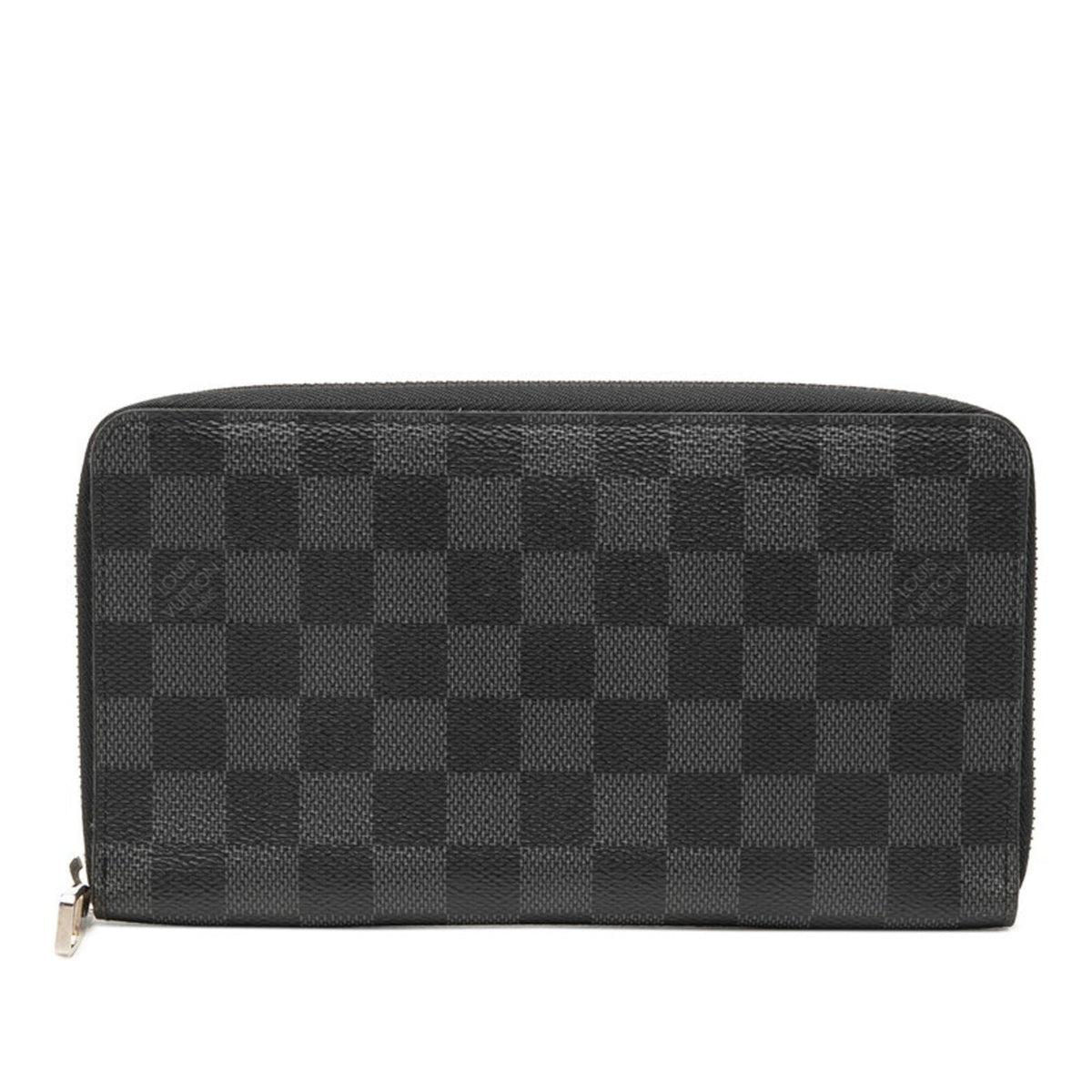 Louis Vuitton Black Damier Graphite Damier Graphite Long Wallet (Bi-Fold) (Pre-Owned)