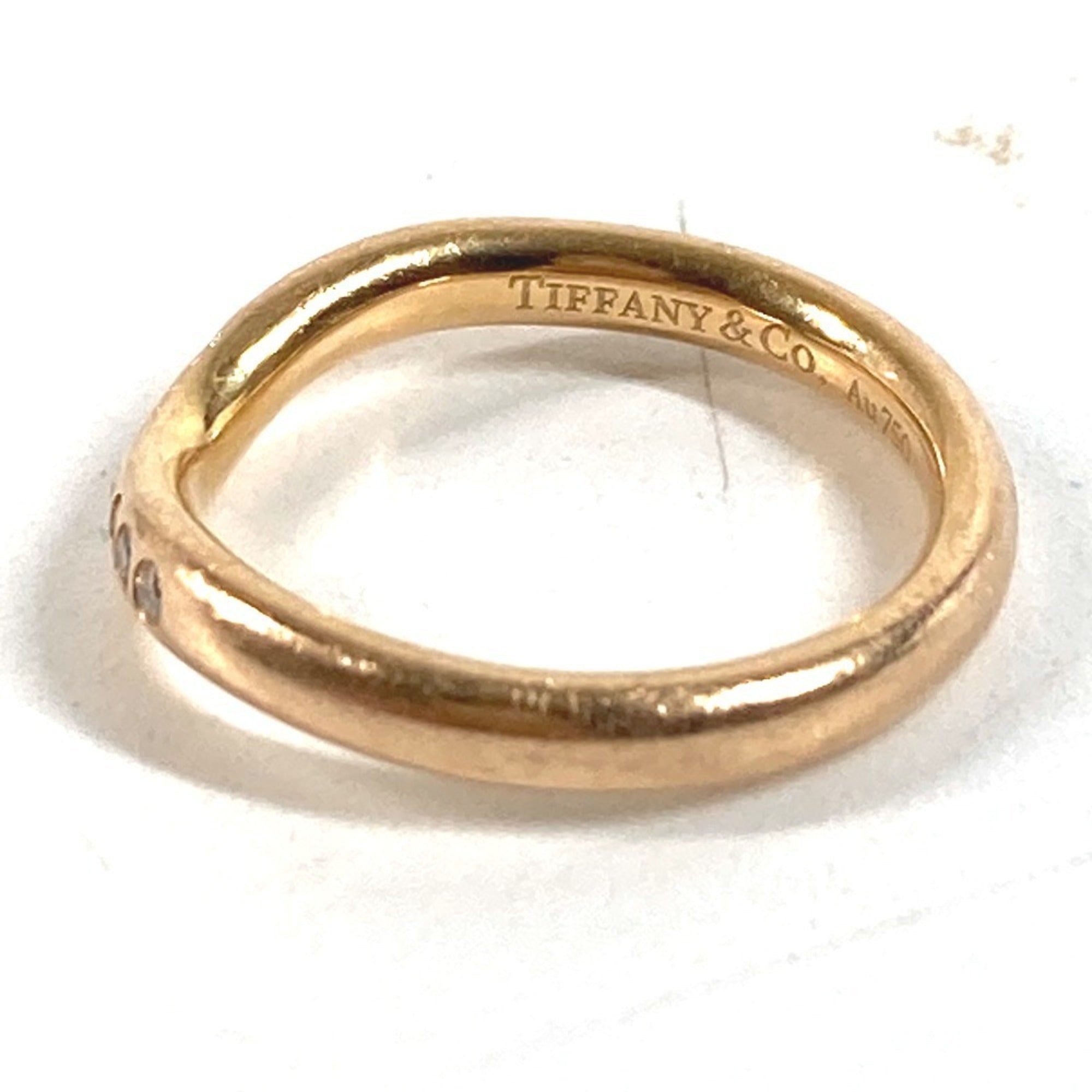 Tiffany Pink Gold Pink Gold (18K) Band Ring (Pre-Owned)