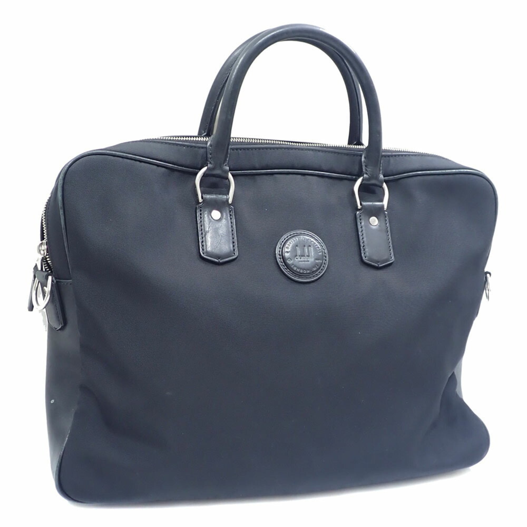 Dunhill Black Nylon Briefcase (Pre-Owned)