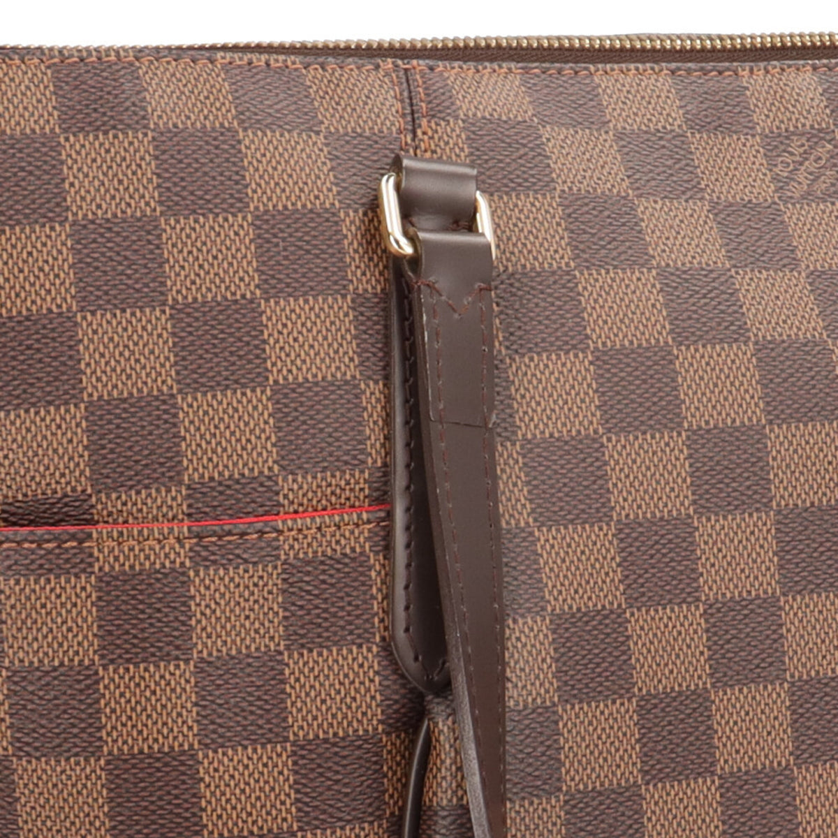 Louis Vuitton Damier Brown Damier Canvas Tote Bag (Pre-Owned)
