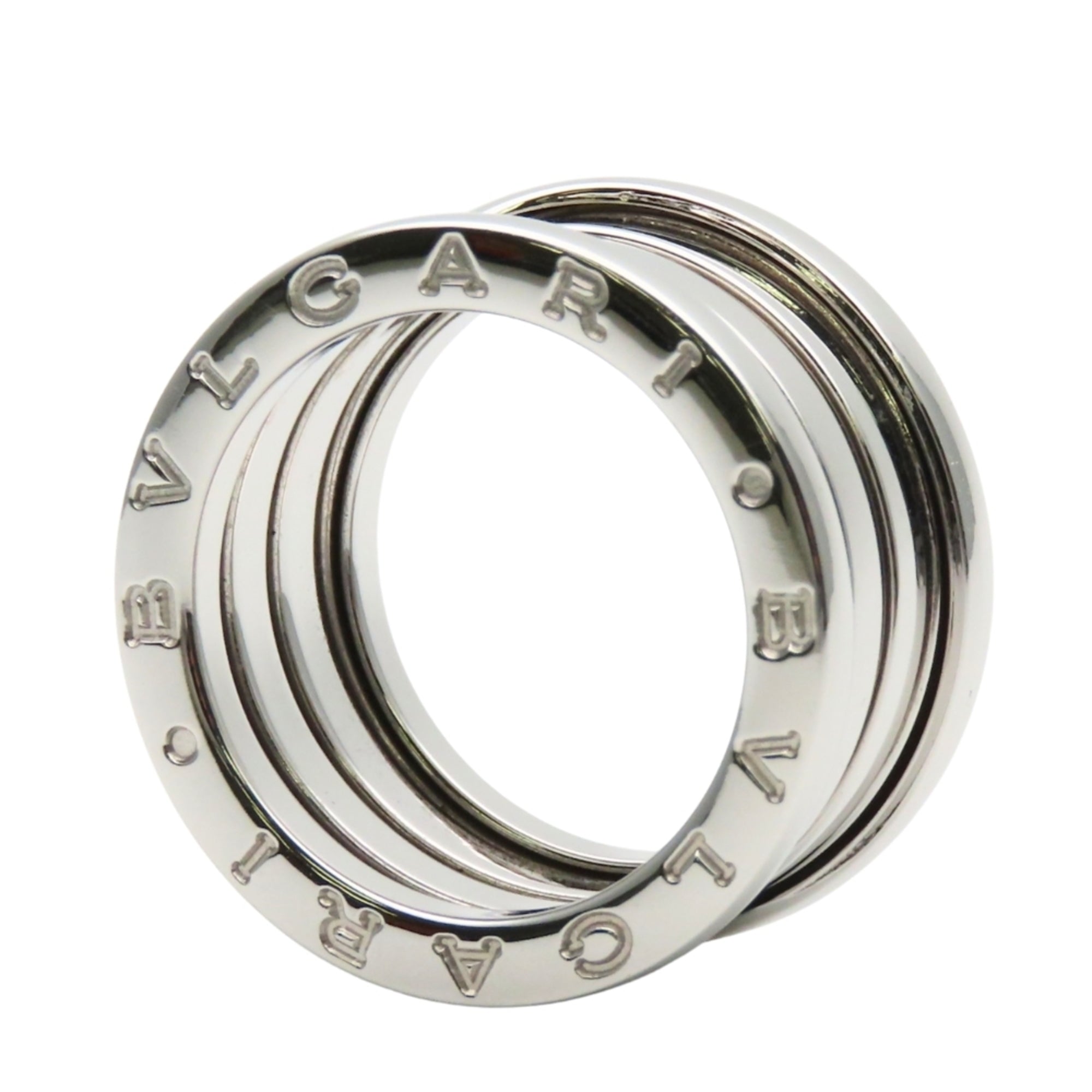 Bvlgari White White Gold (18K) Band Ring (Pre-Owned)