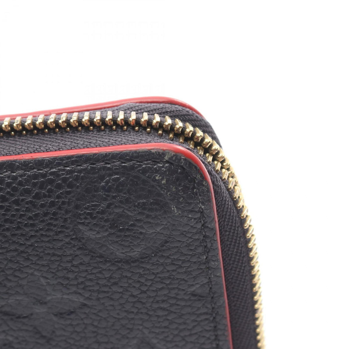 Louis Vuitton Marine Rouge Navy Monogram Empreinte Long Wallet (Bi-Fold) (Pre-Owned)