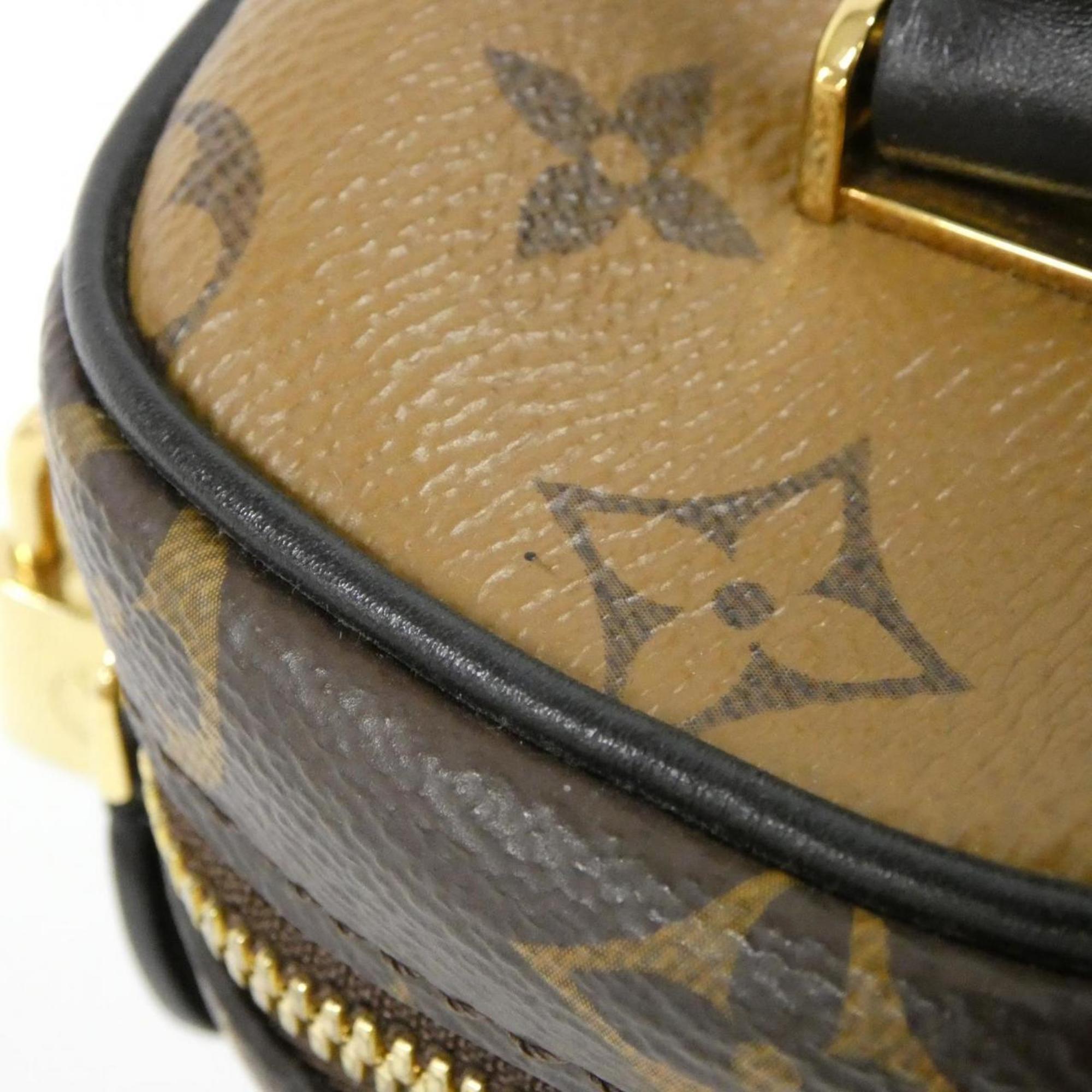 Louis Vuitton Marron Coated Canvas Handbag (Pre-Owned)