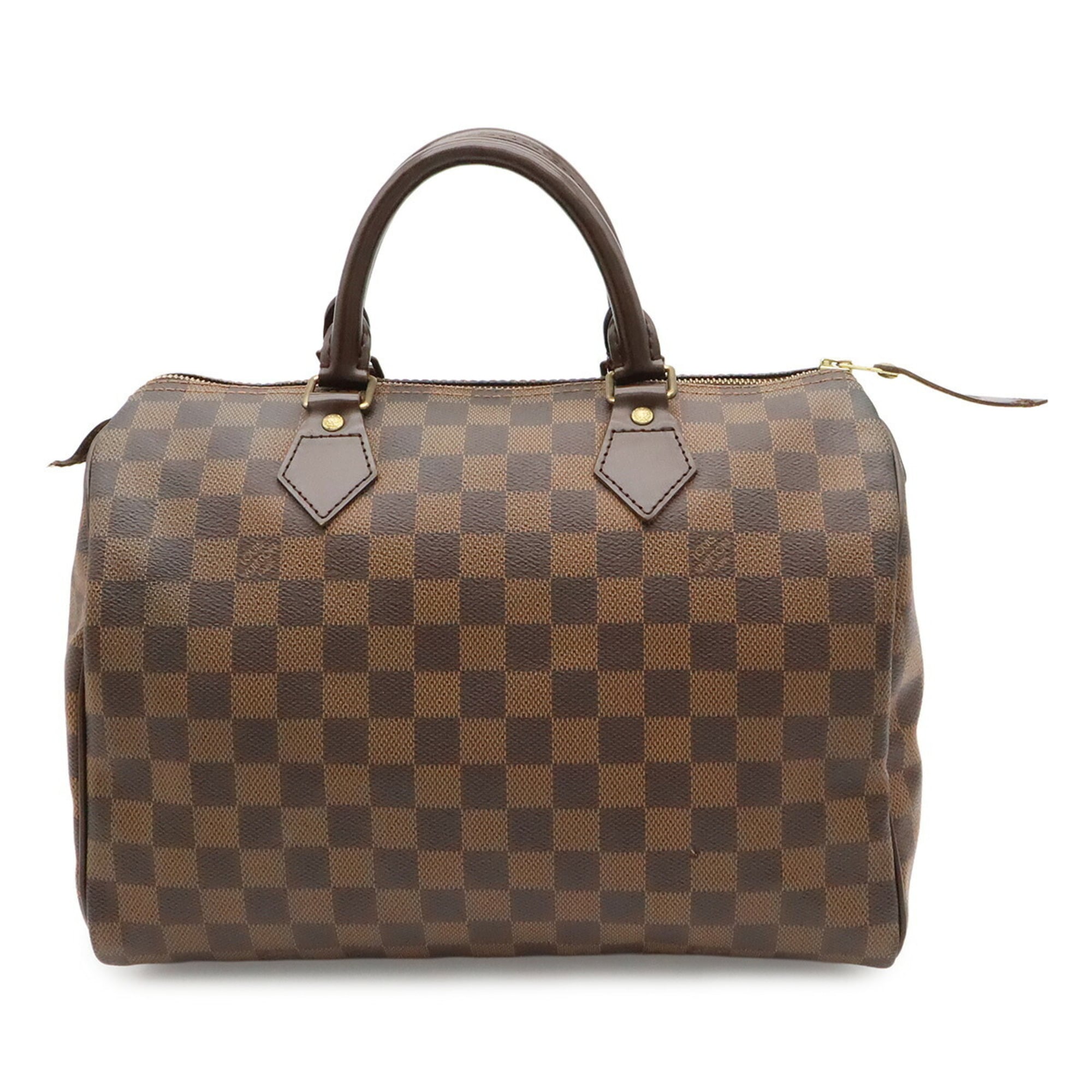 Louis Vuitton Brown Damier Canvas Pvc Damier Canvas Handbag (Pre-Owned)