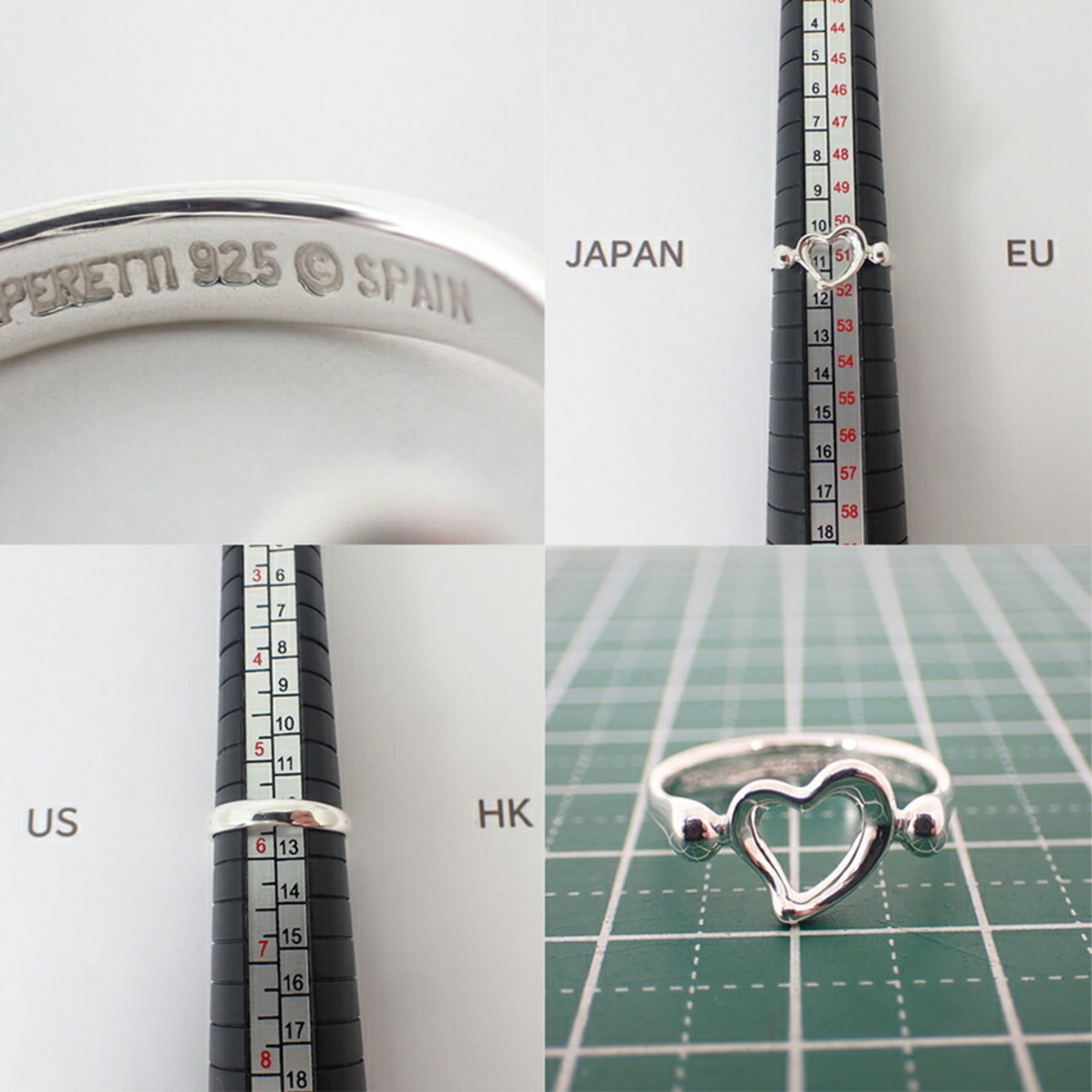 Tiffany Sterling Silver 925 Band Ring (Pre-Owned)