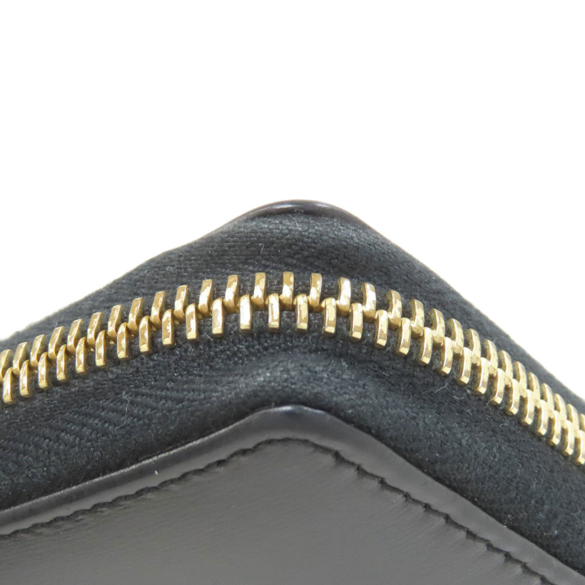 Gucci Black Leather Long Wallet (Bi-Fold) (Pre-Owned)