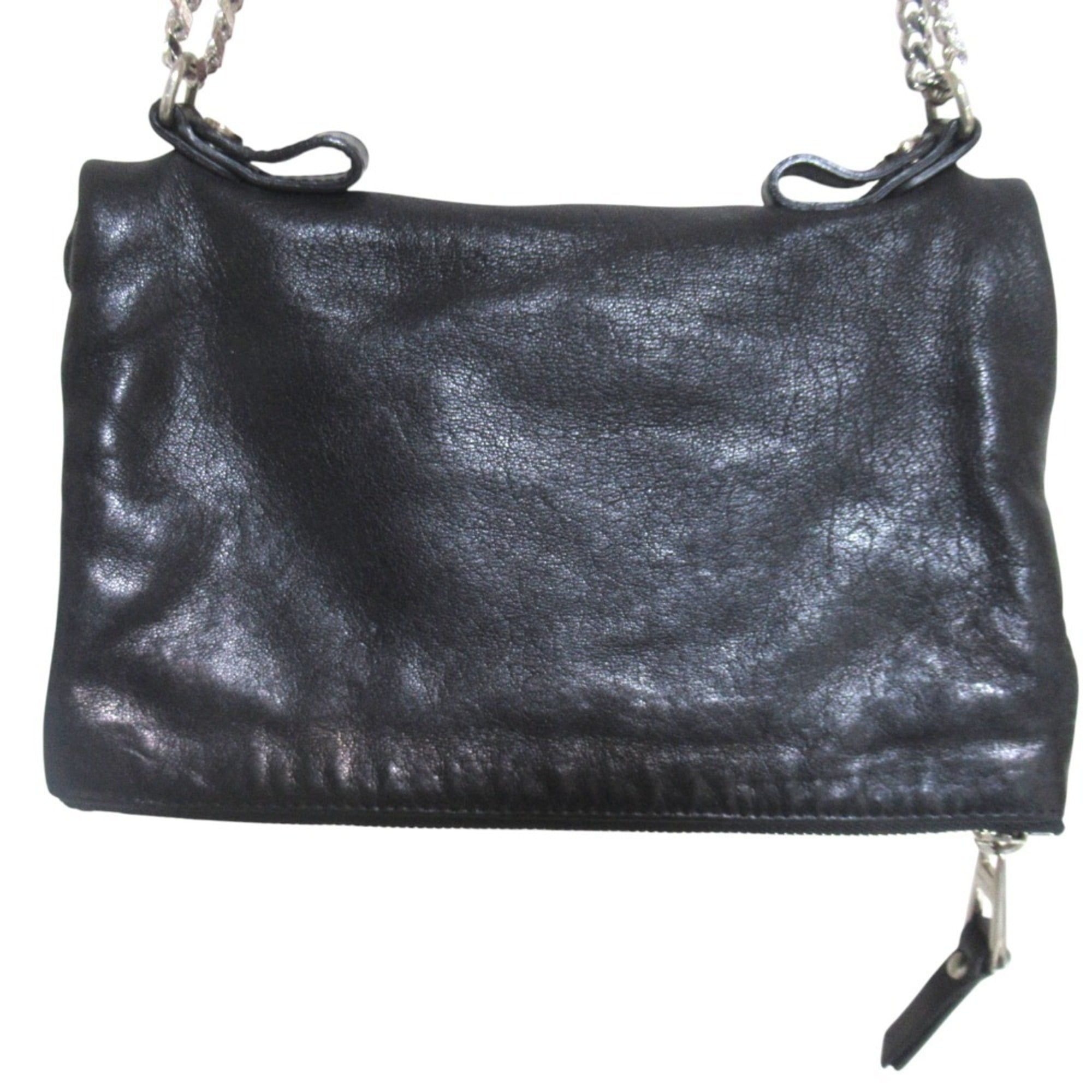 Jimmy Choo Black Leather (Pre-Owned)