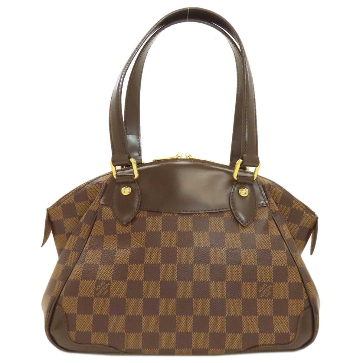 Louis Vuitton Brown Damier Canvas Ebene Damier Canvas Handbag (Pre-Owned)