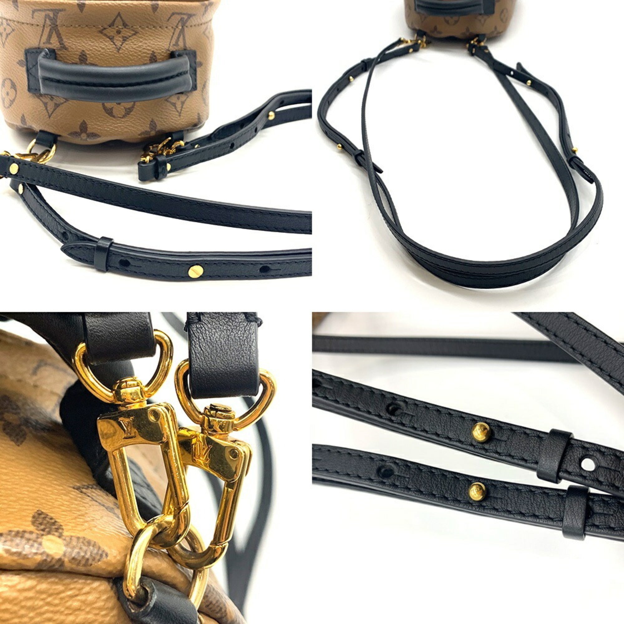 Louis Vuitton Brown Monogram Reverse Monogram Reverse Backpack (Pre-Owned)