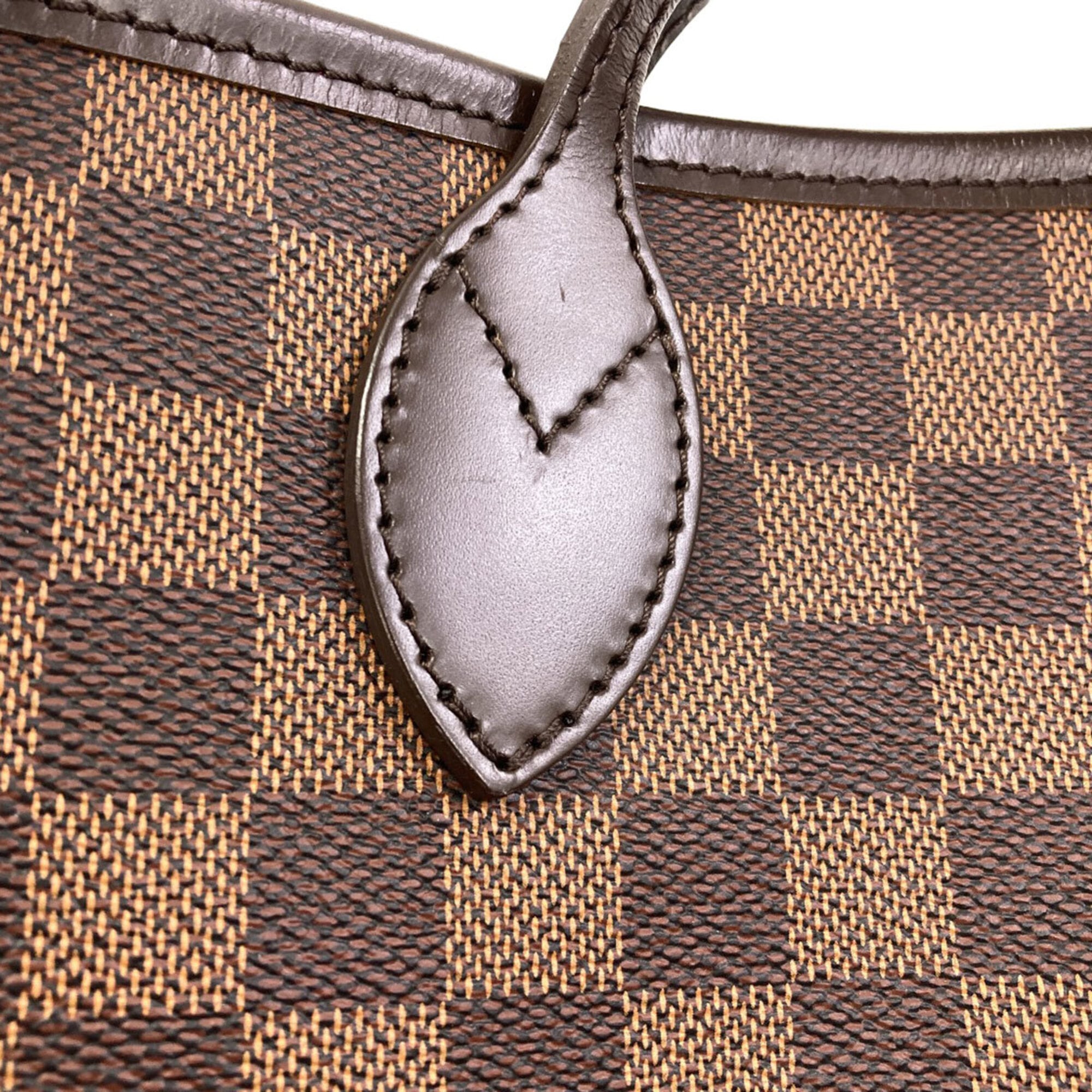 Louis Vuitton Damier Canvas Ebene Damier Canvas Tote Bag (Pre-Owned)