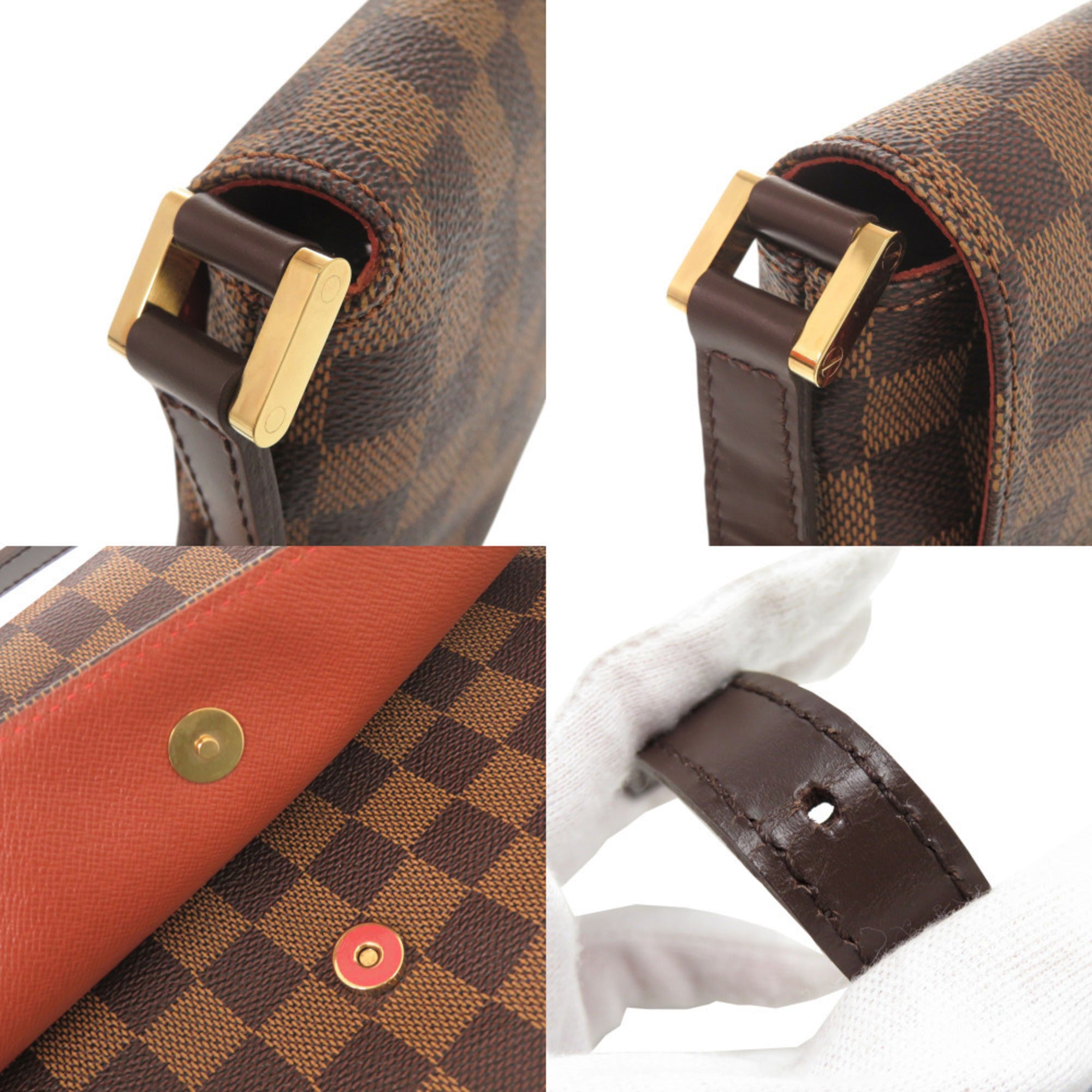 Louis Vuitton Brown Damier Canvas Damier Canvas Shoulder Bag (Pre-Owned)