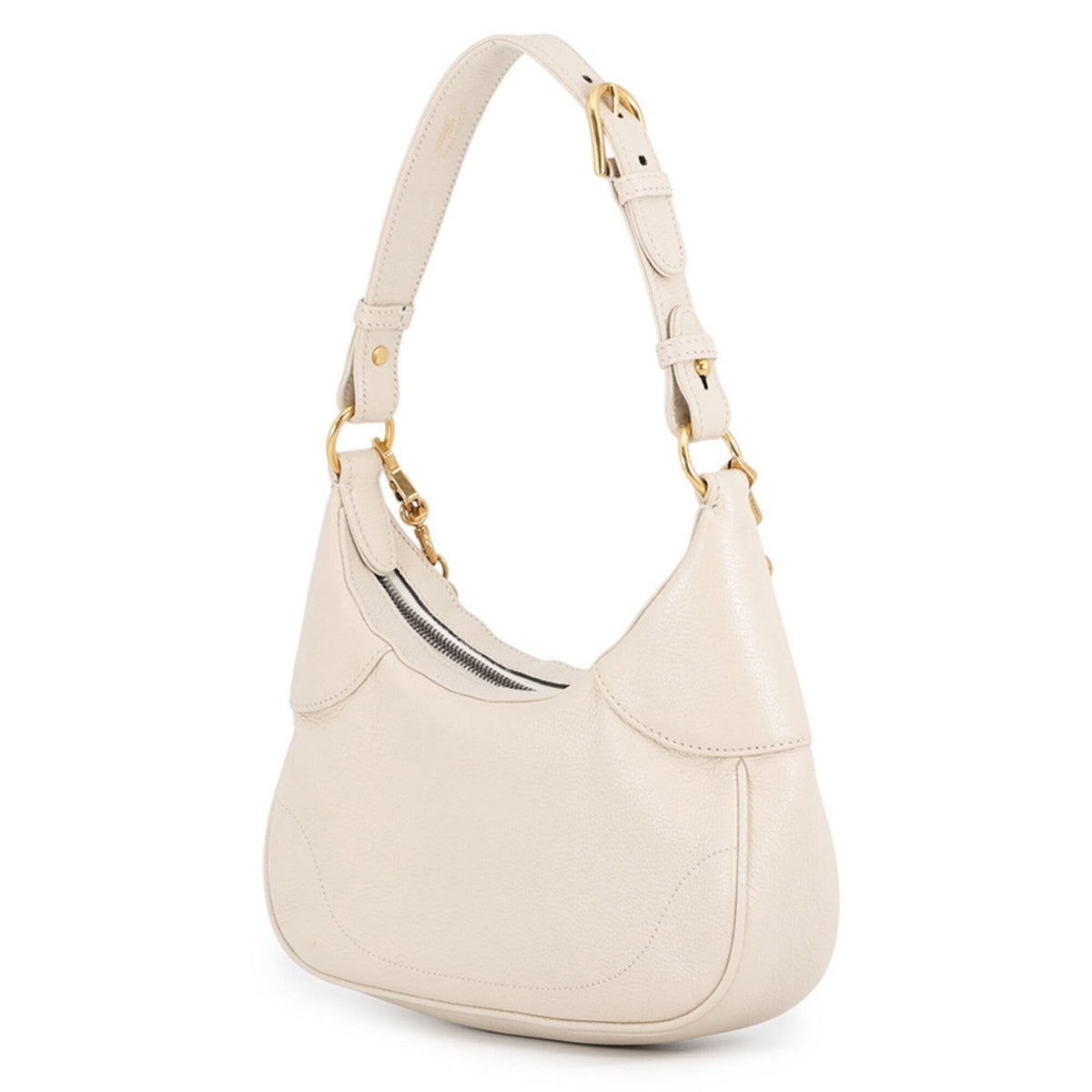 Gucci Beige Leather Handbag Shoulder Bag (Pre-Owned)