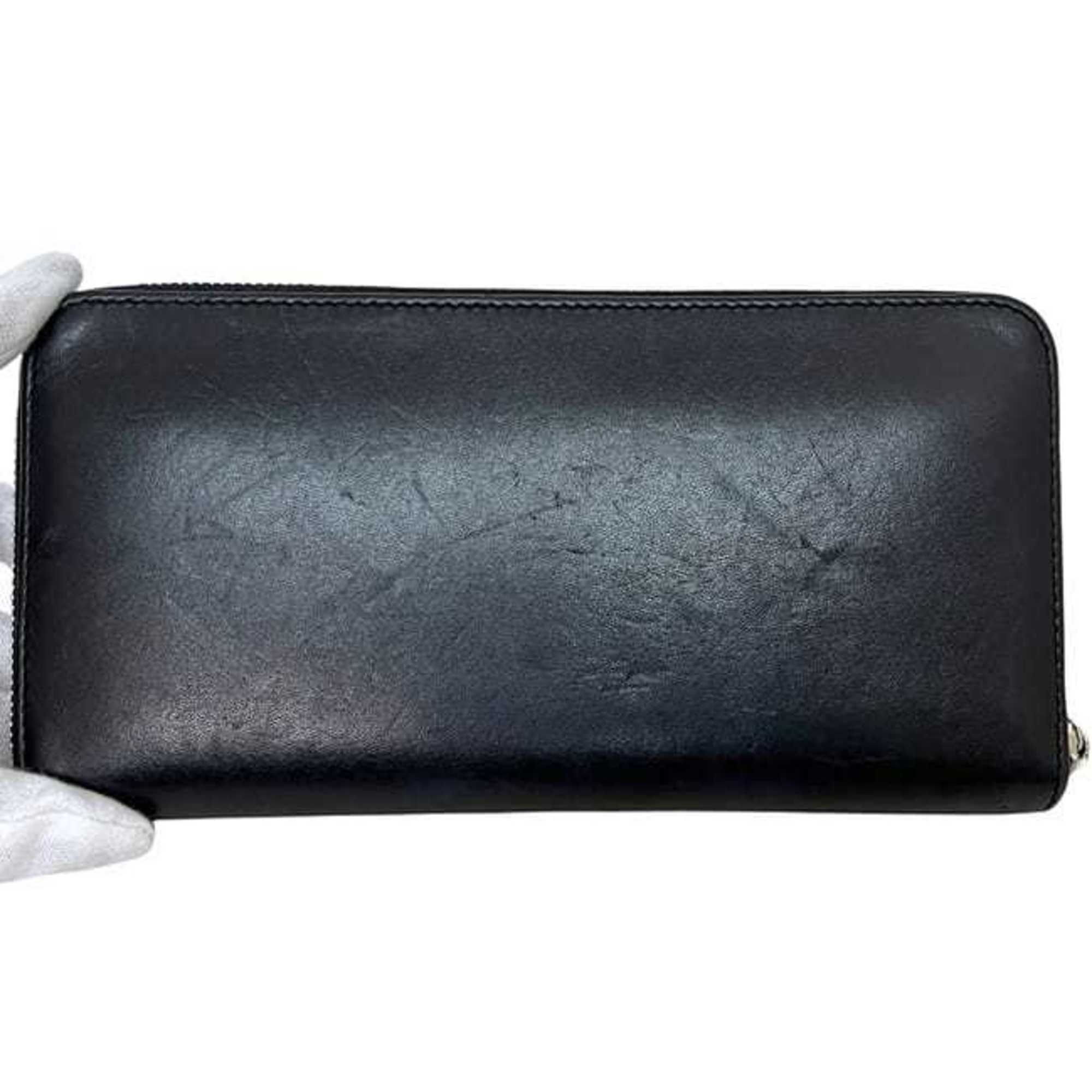 Loewe Black Multi-Color Leather Long Wallet (Bi-Fold) (Pre-Owned)