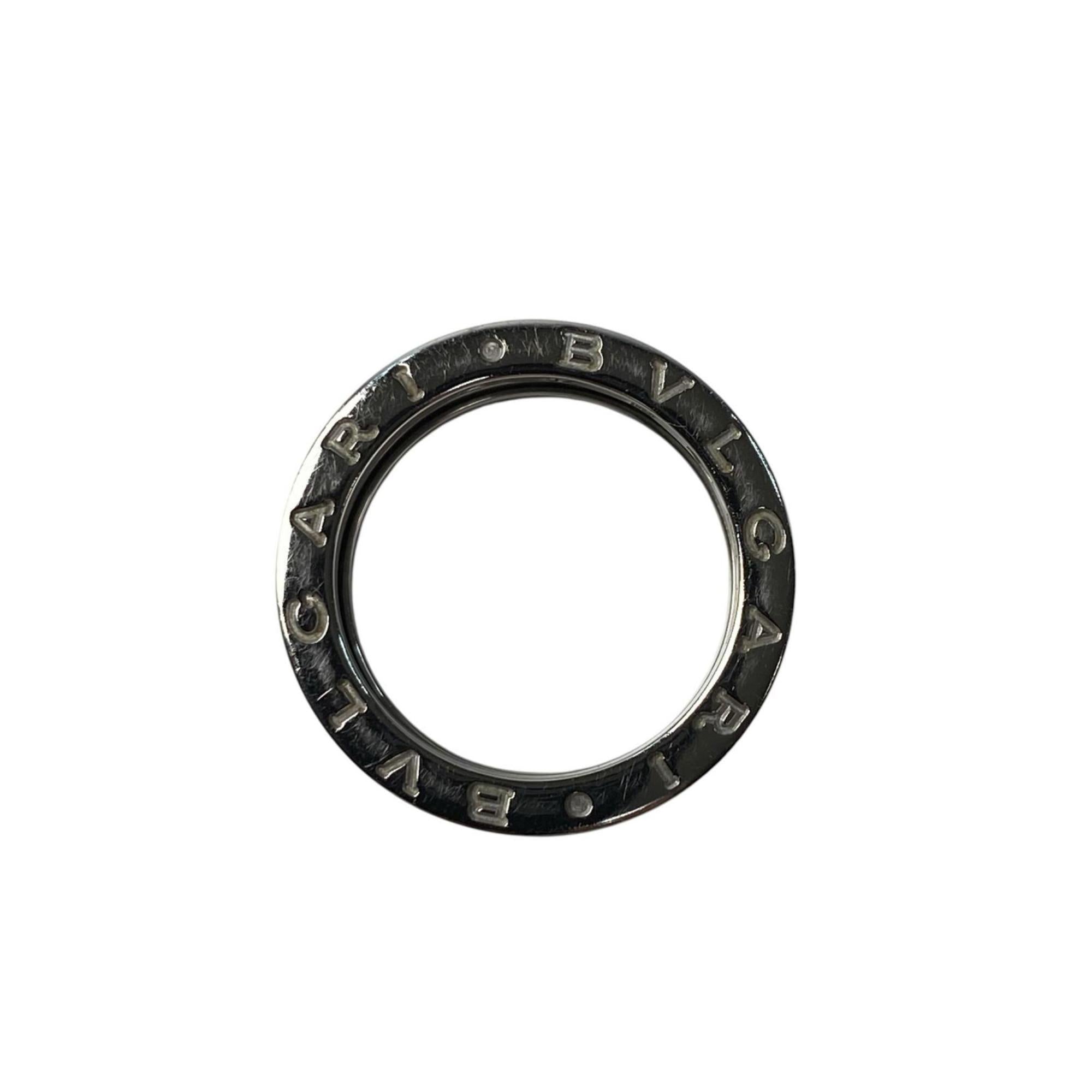 Bvlgari Silver White Gold (18K) Band Ring (Pre-Owned)