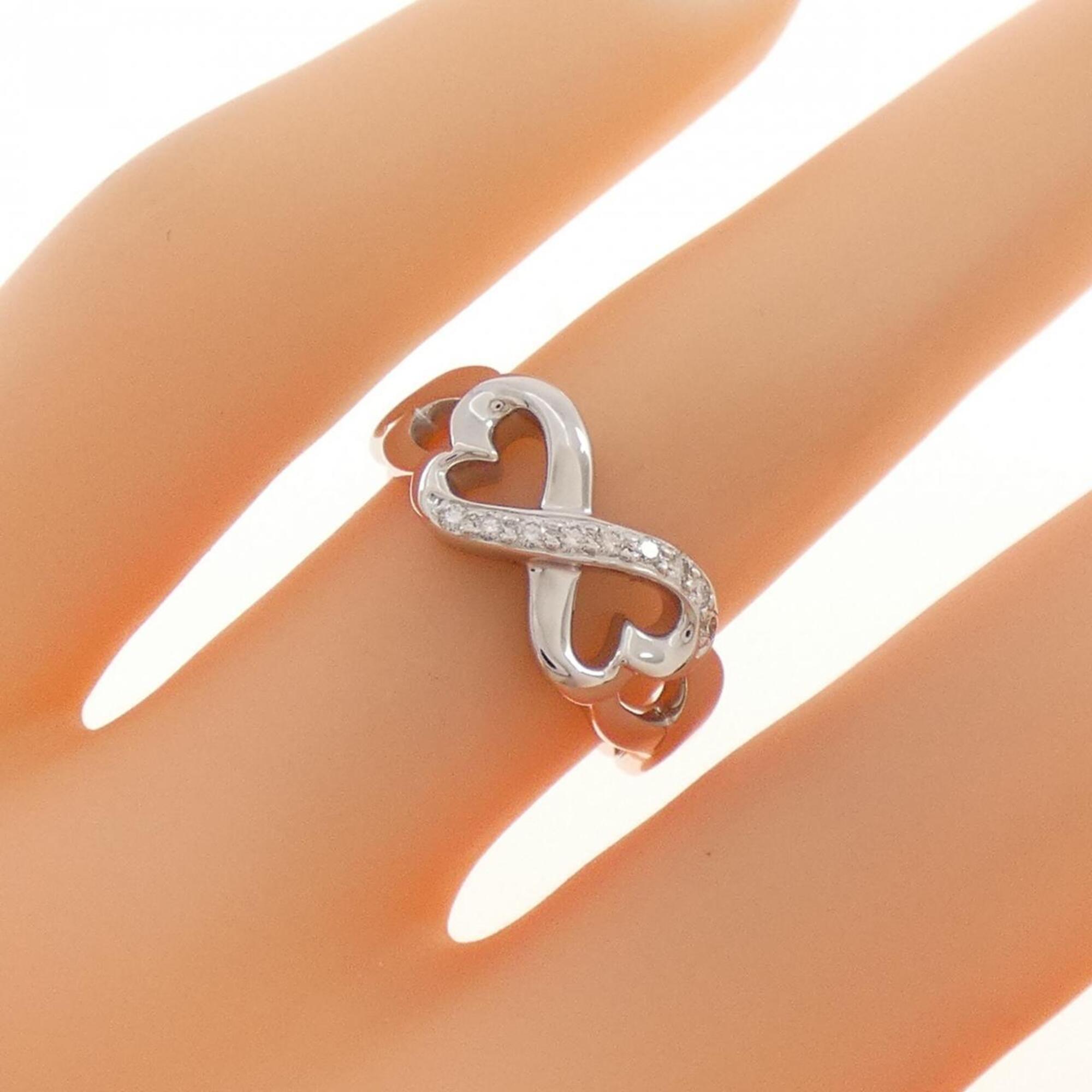 Tiffany White Gold (18K) Band Ring (Pre-Owned)