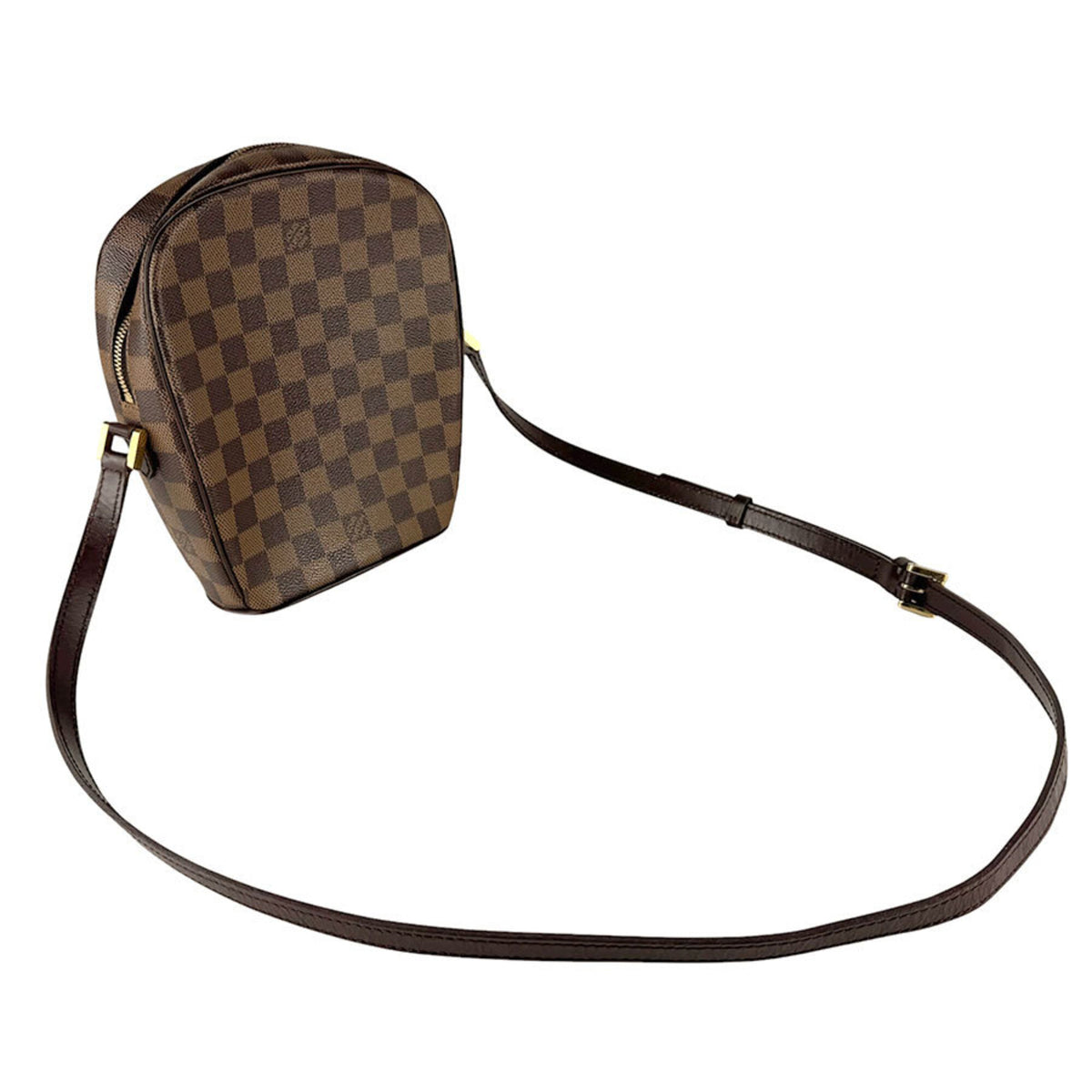 Louis Vuitton Damier Canvas Ebene Damier Canvas Shoulder Bag (Pre-Owned)