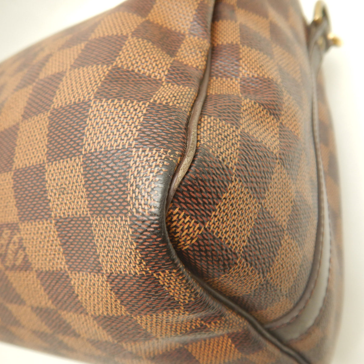 Louis Vuitton Ebene Damier Canvas Handbag (Pre-Owned)
