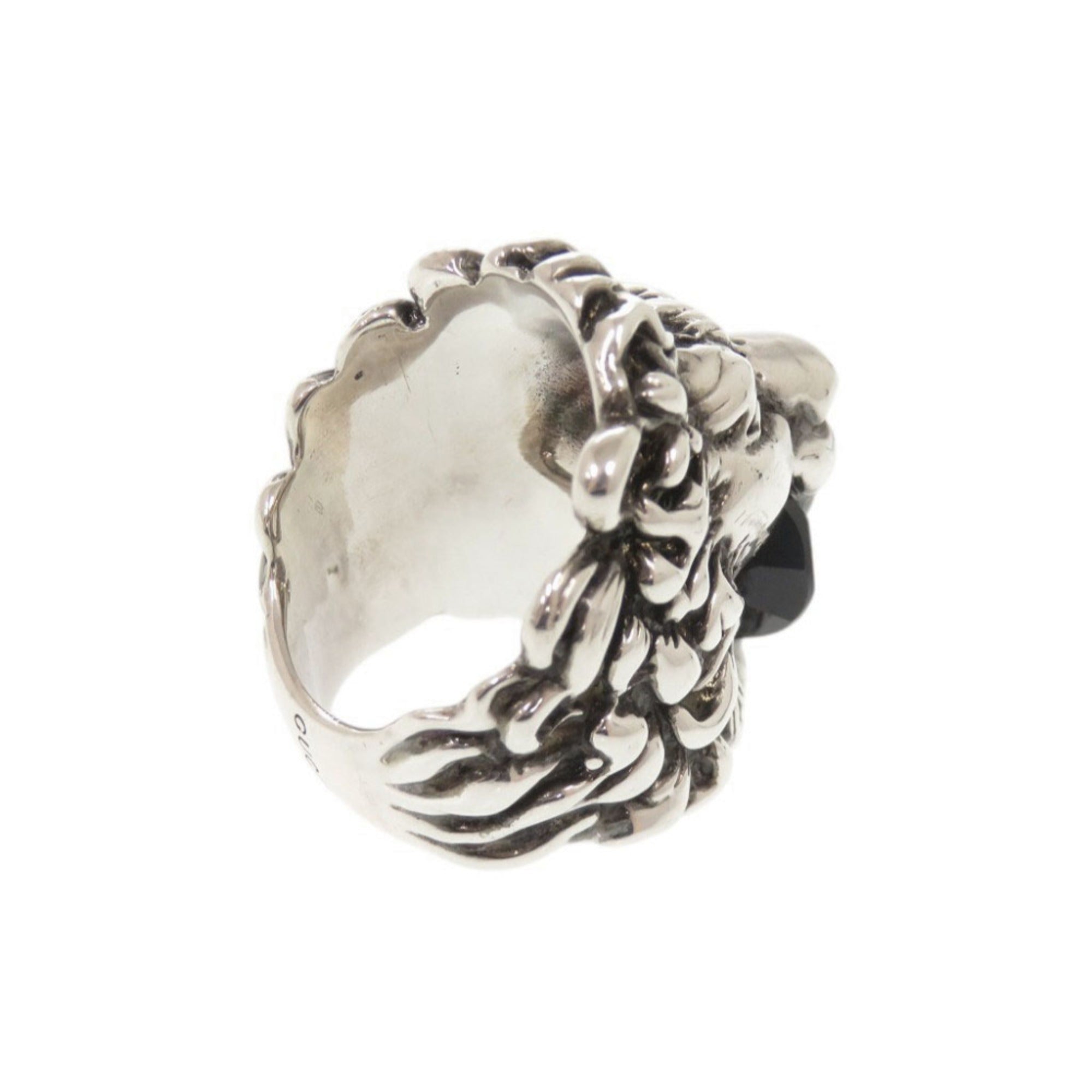 Gucci Silver Metal Band Ring (Pre-Owned)