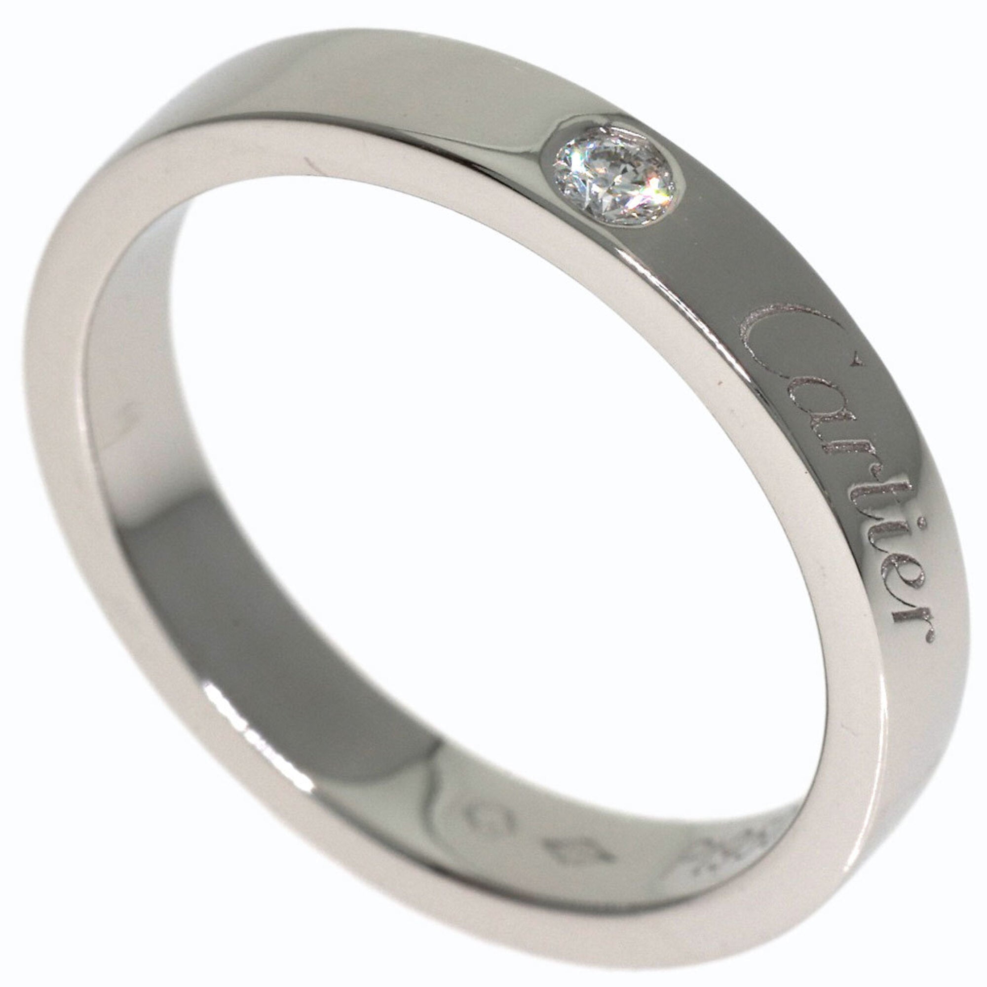 Cartier Platinum 950 Band Ring (Pre-Owned)