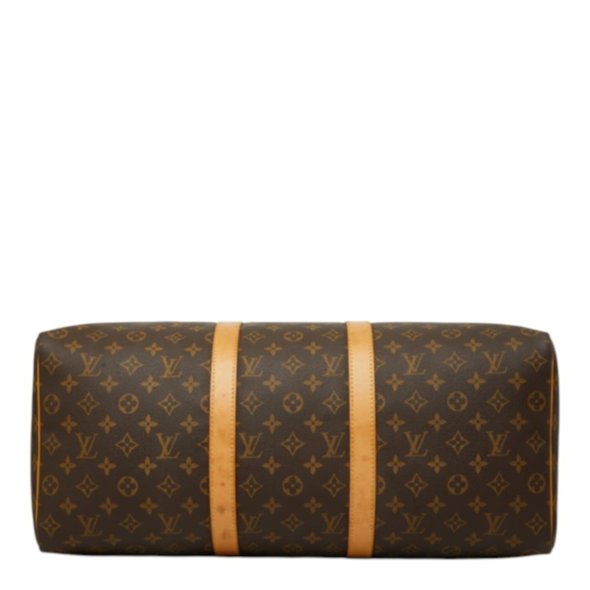 Louis Vuitton Monogram Brown Pvc Leather Boston Bag (Pre-Owned)