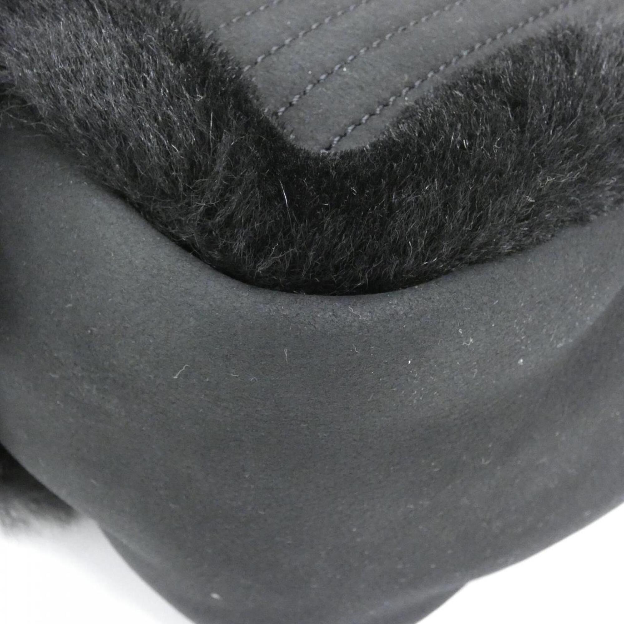 Chanel Black Fur Handbag (Pre-Owned)