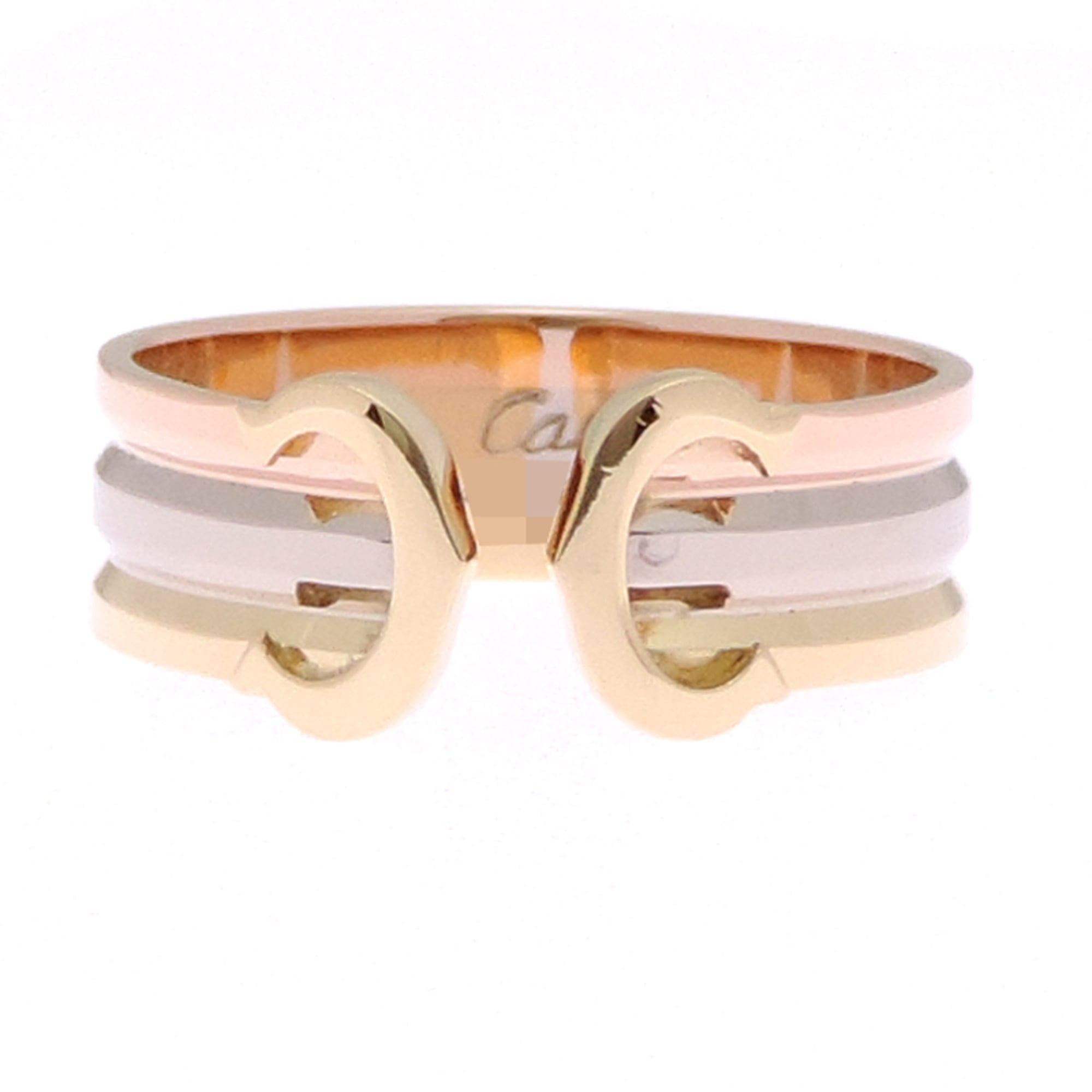 Cartier Yellow Gold (18K) Pink Gold (18K) White Gold (18K) Band Ring (Pre-Owned)