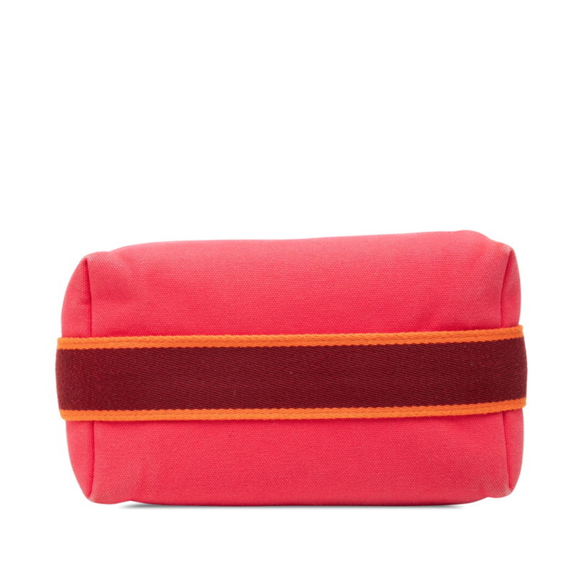 Hermes Pink Cotton Handbag (Pre-Owned)