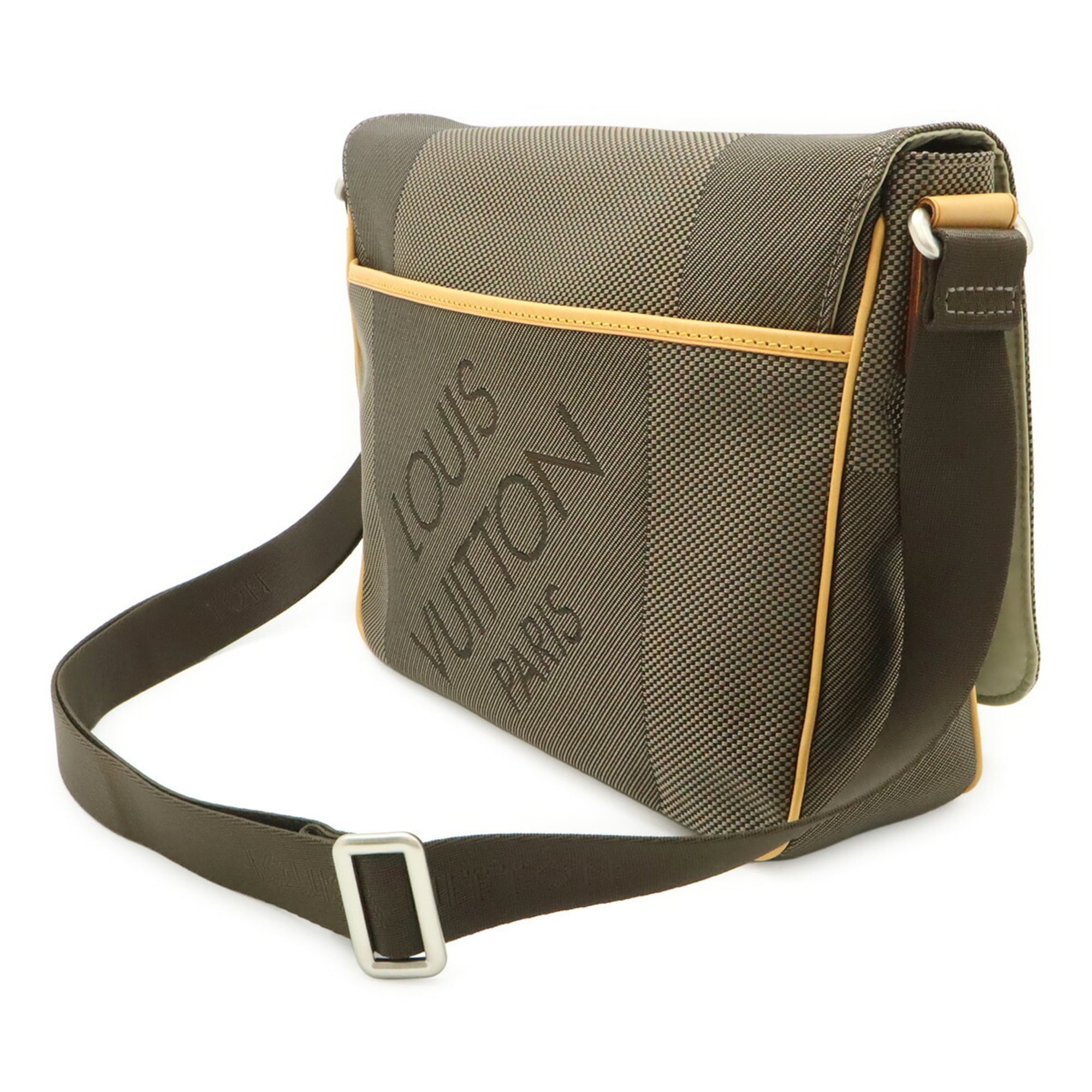 Louis Vuitton Earth Khaki Damier Geant Handbag Shoulder Bag (Pre-Owned)
