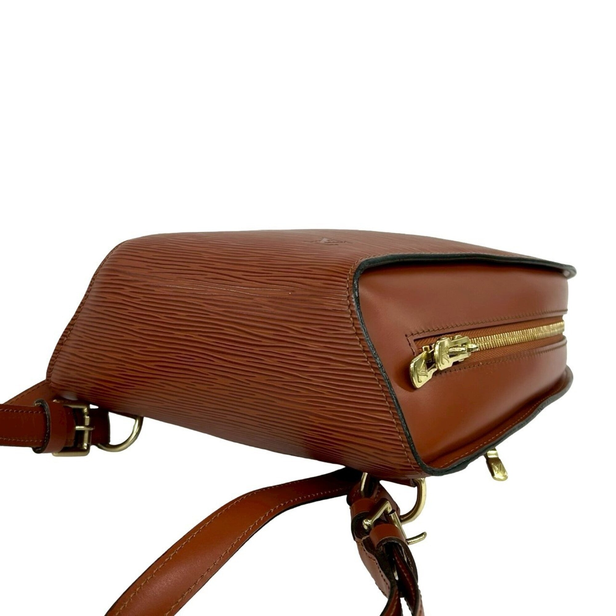 Louis Vuitton Brown Leather Backpack (Pre-Owned)