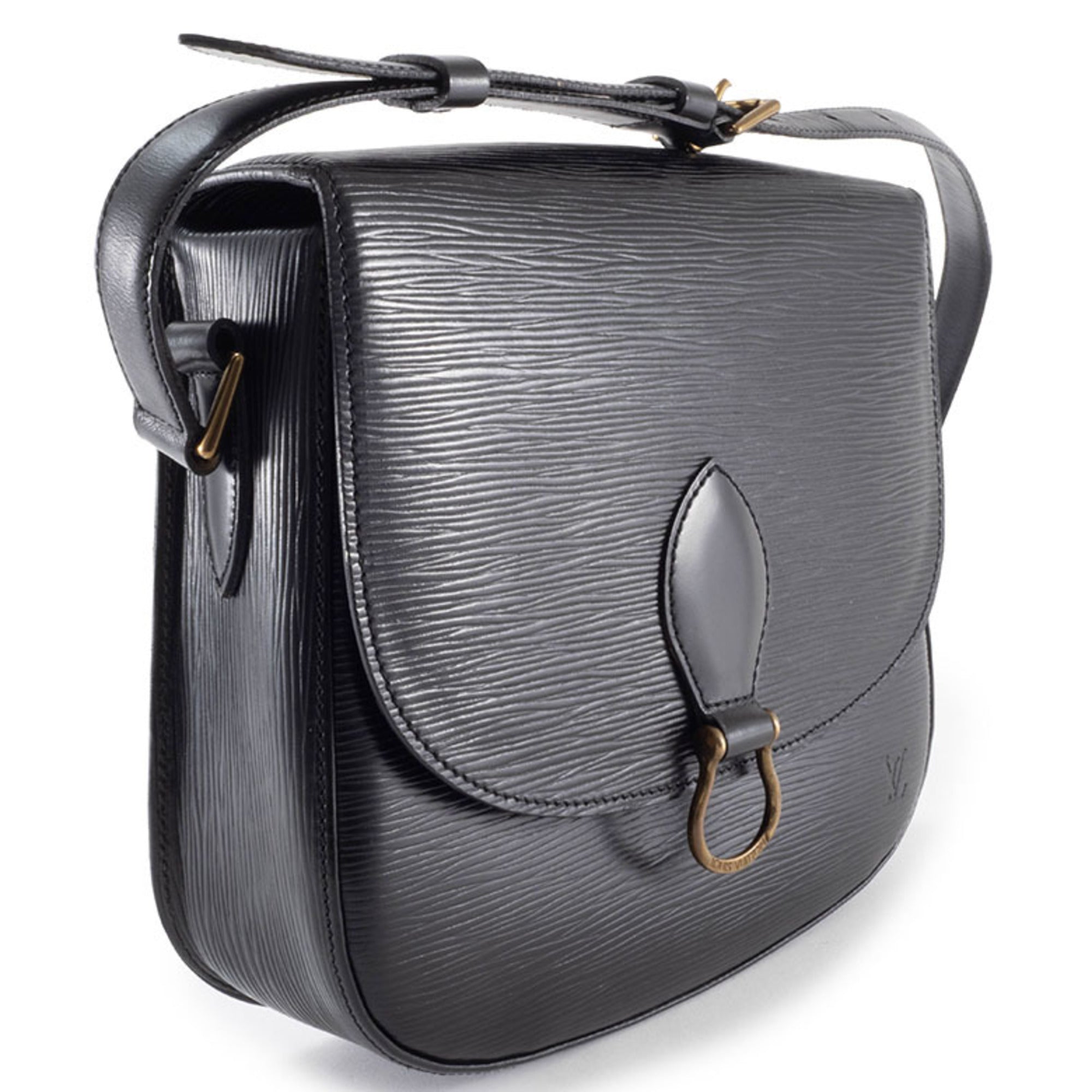 Louis Vuitton Black Epi Leather Shoulder Bag (Pre-Owned)