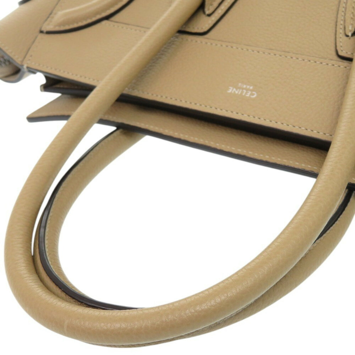 Celine Beige Leather Handbag (Pre-Owned)