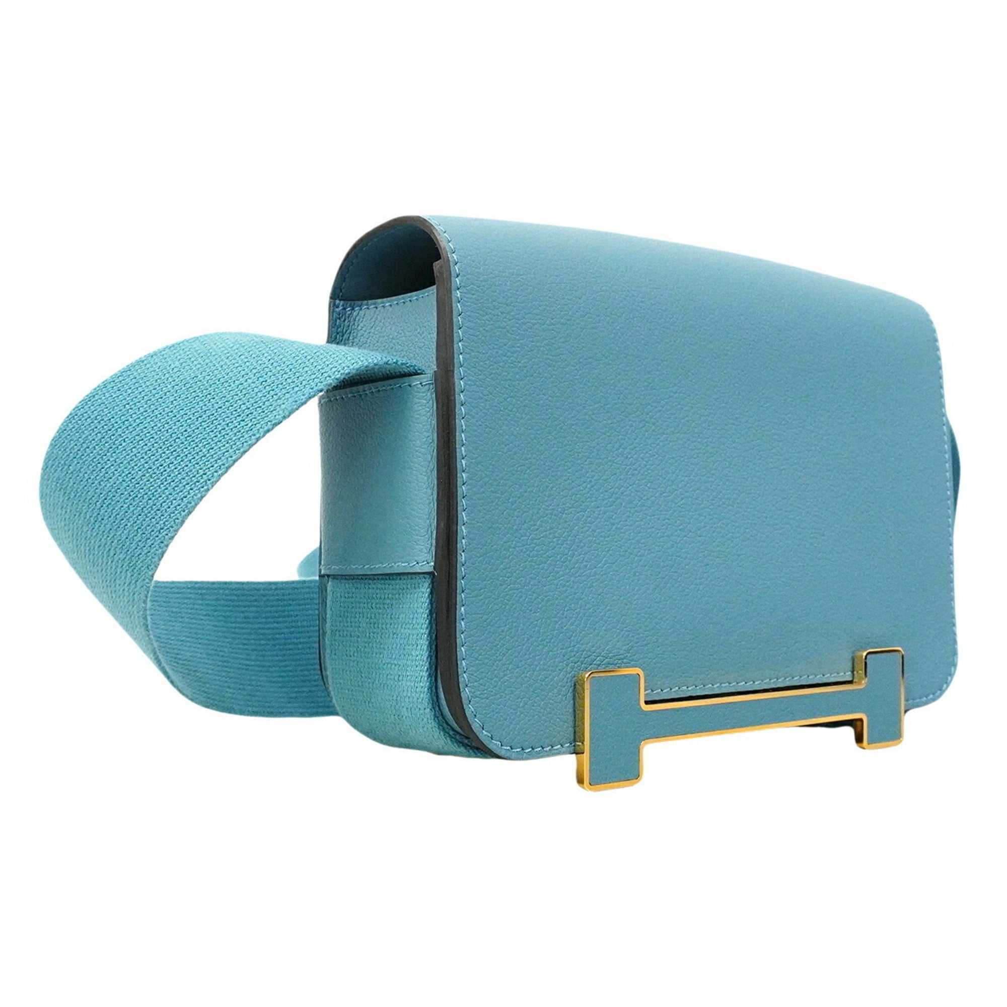Hermes Blue Shoulder Bag (Pre-Owned)