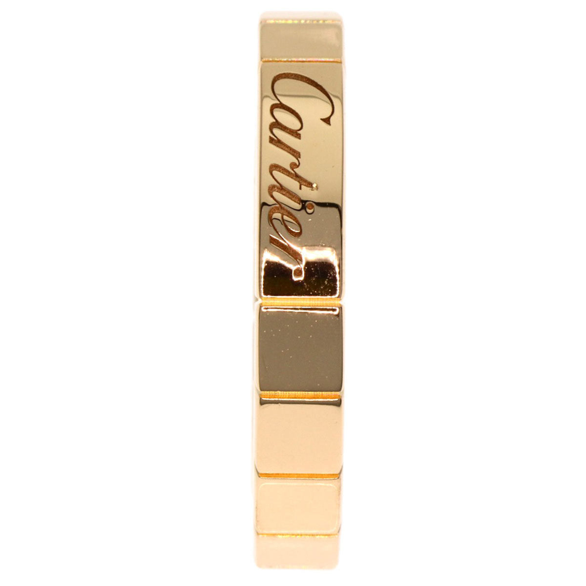 Cartier Lanieres Pink Gold (18K) Band Ring (Pre-Owned)