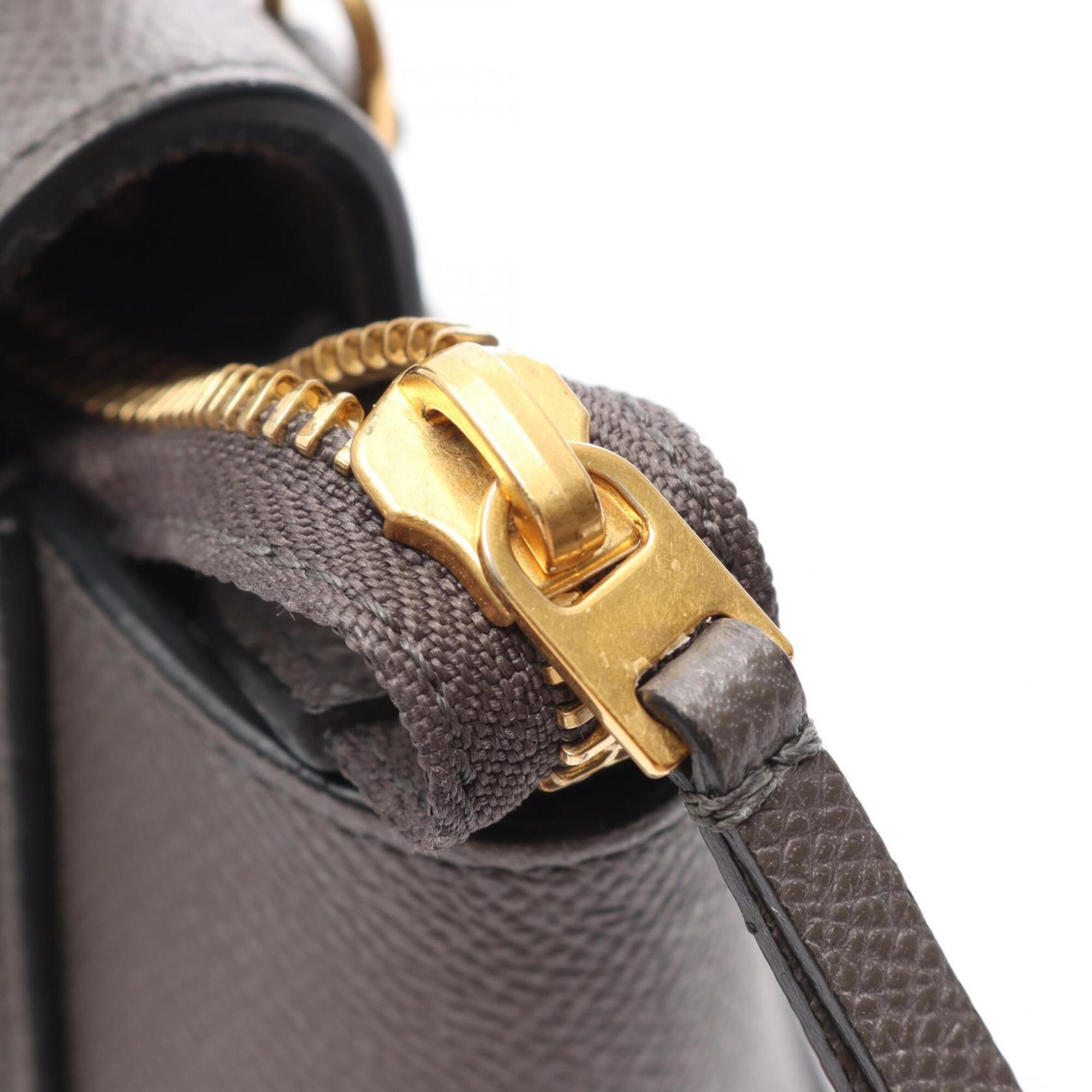 Celine Gray Leather Handbag (Pre-Owned)