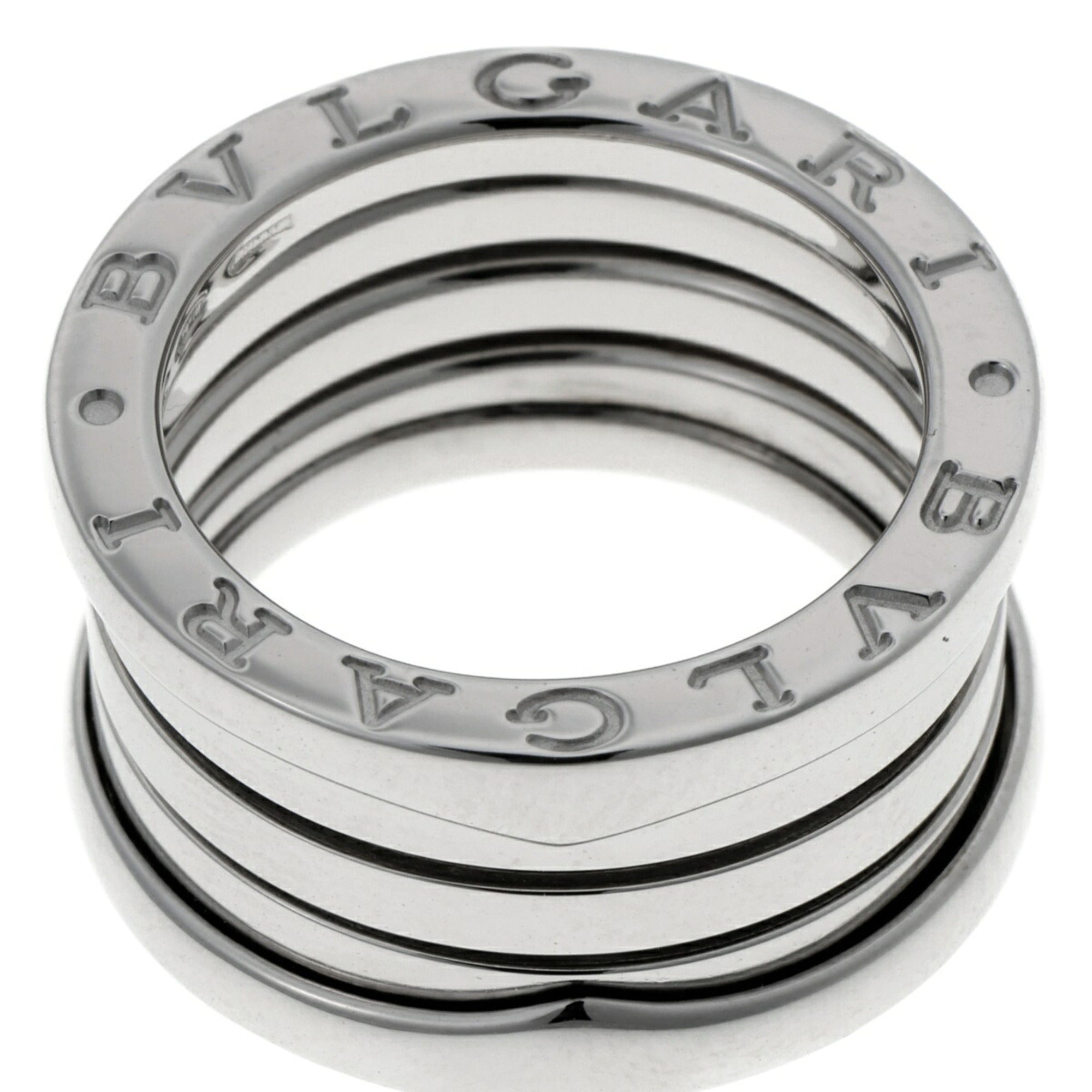 Bvlgari B.Zero1 White Gold White Gold (18K) Band Ring (Pre-Owned)