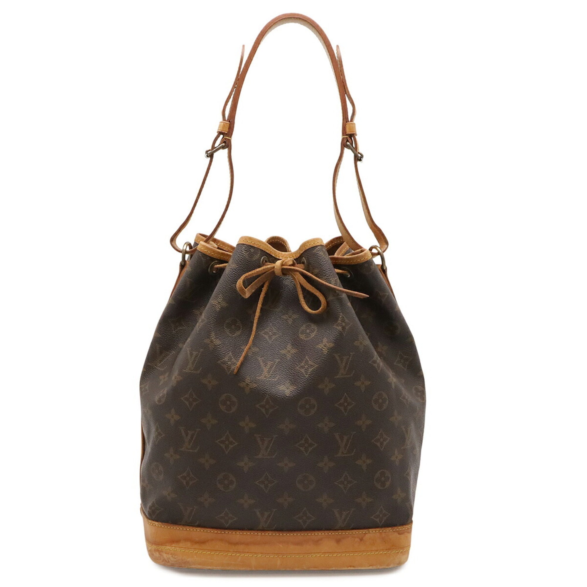 Louis Vuitton Brown Monogram Canvas Pvc Coated Canvas Shoulder Bag (Pre-Owned)