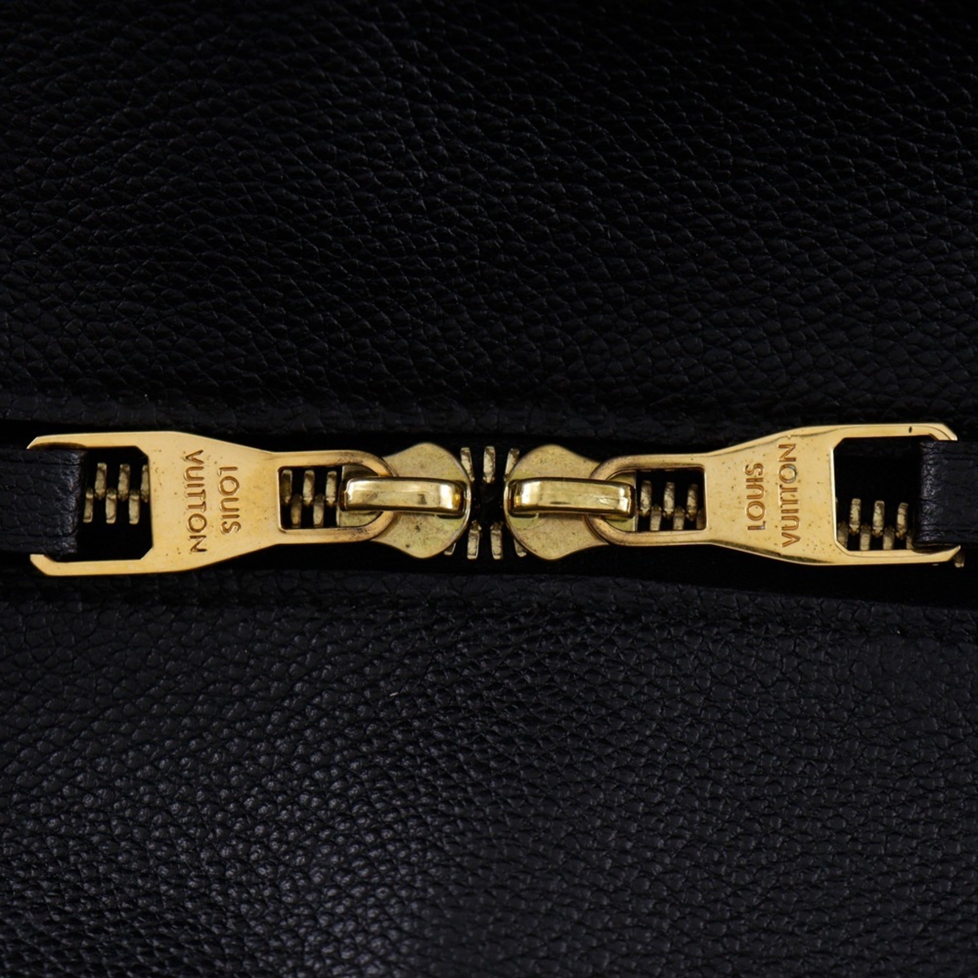 Louis Vuitton Black Noir Monogram Empreinte Handbag (Pre-Owned)